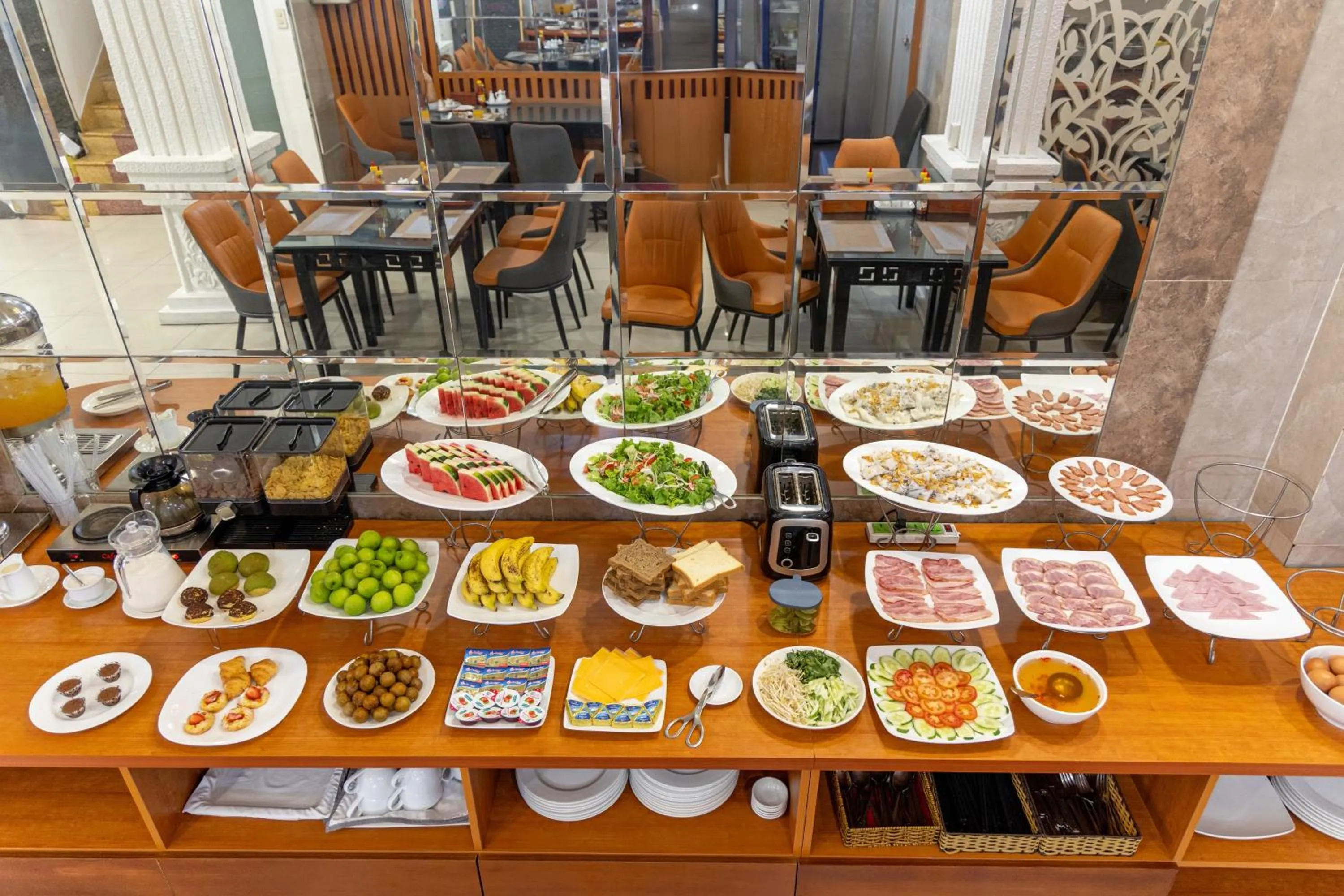 Breakfast in A25 Hotel - 274 Đề Thám