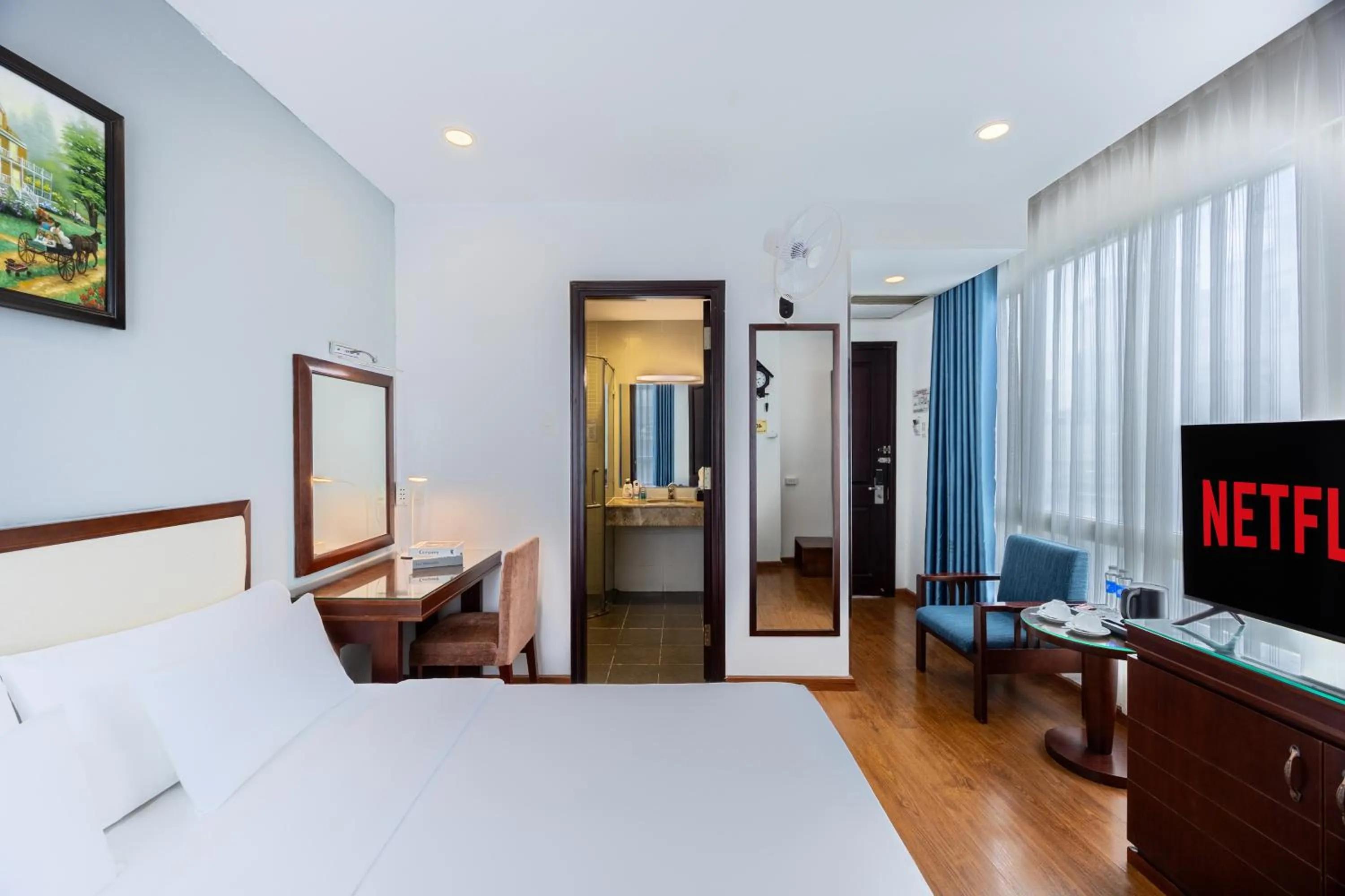 Bed in A25 Hotel - 180 Nguyễn Trãi