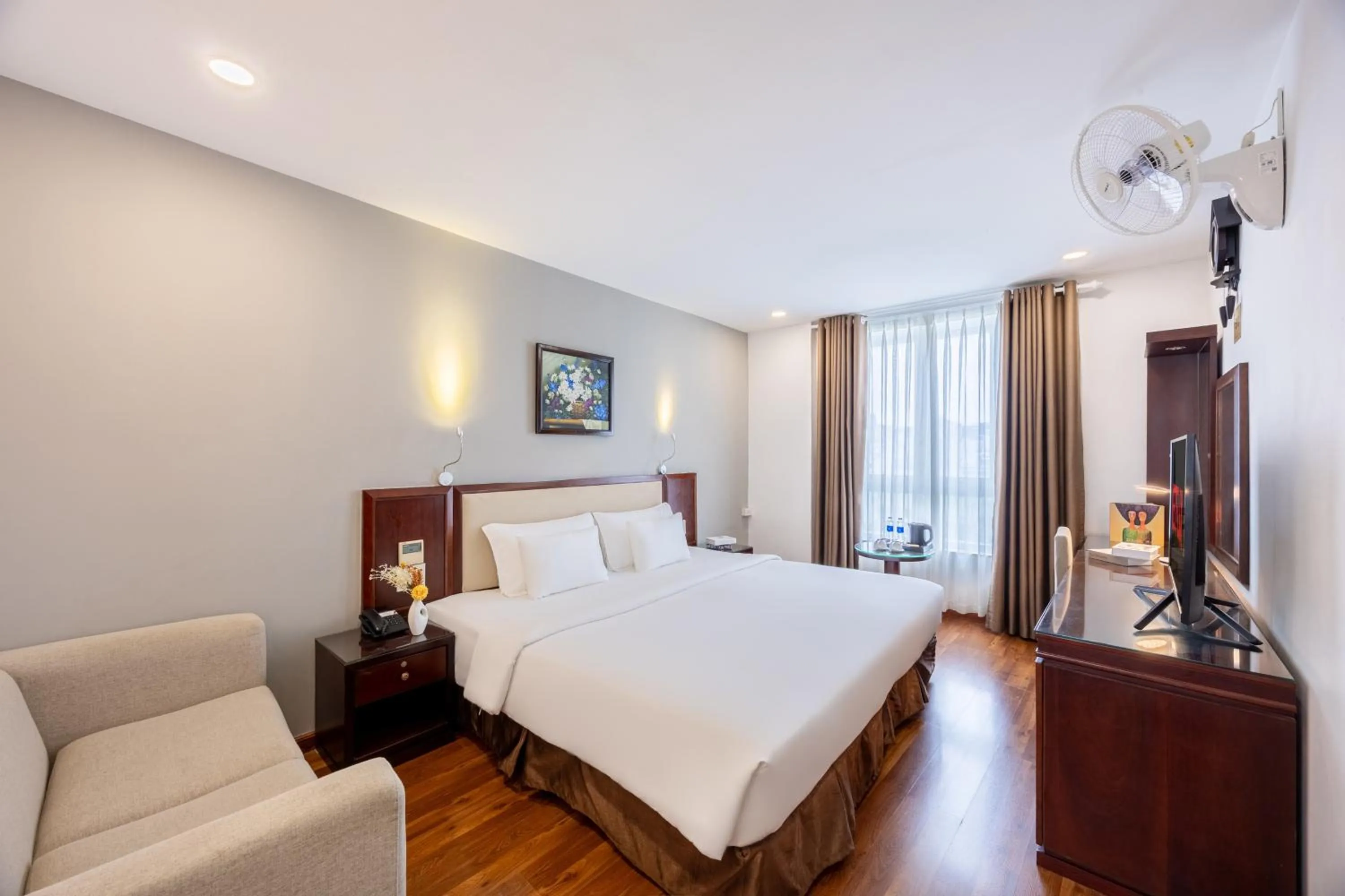 Bed in A25 Hotel - 180 Nguyễn Trãi