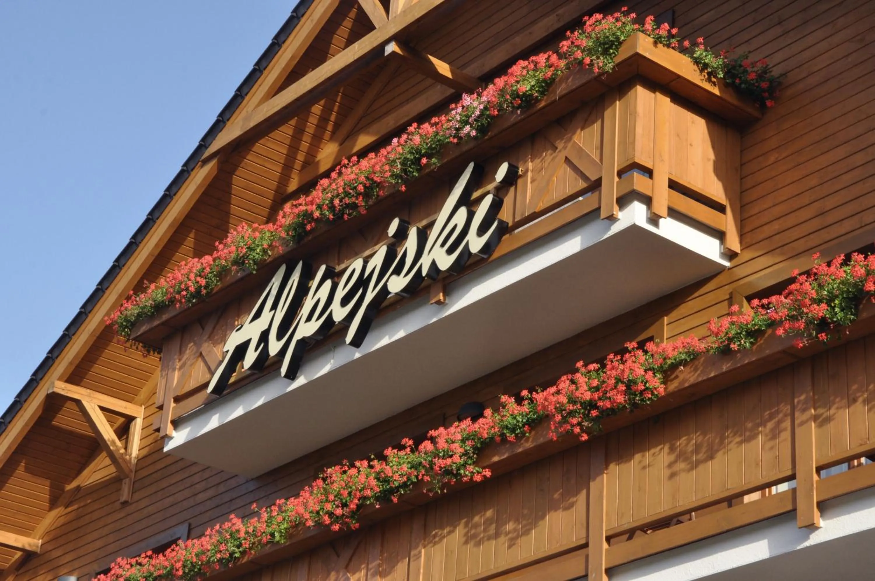 Property building in Hotel Alpejski