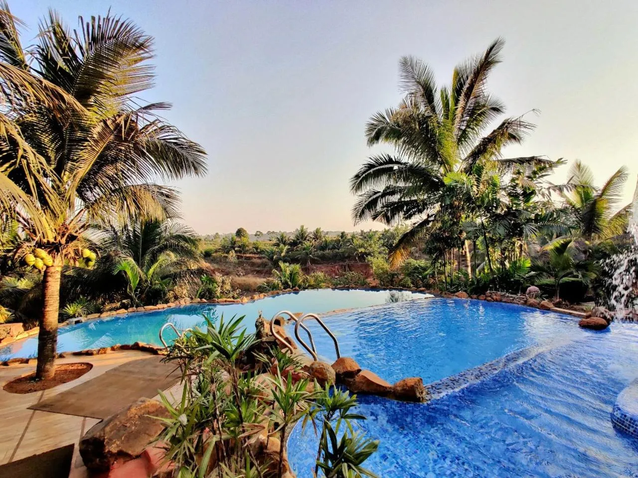 Swimming pool in Fazlani Natures Nest - The Wellness Retreat