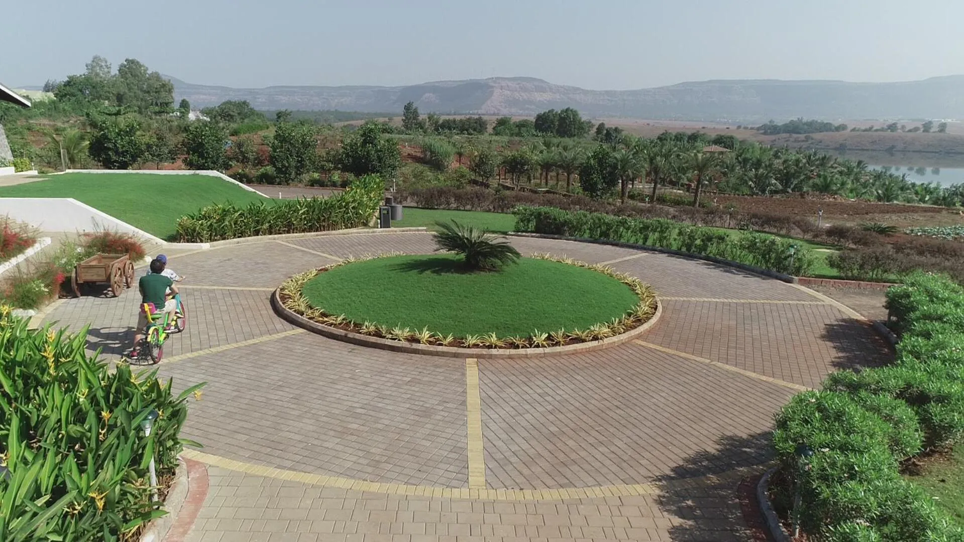 Cycling in Fazlani Natures Nest - The Wellness Retreat