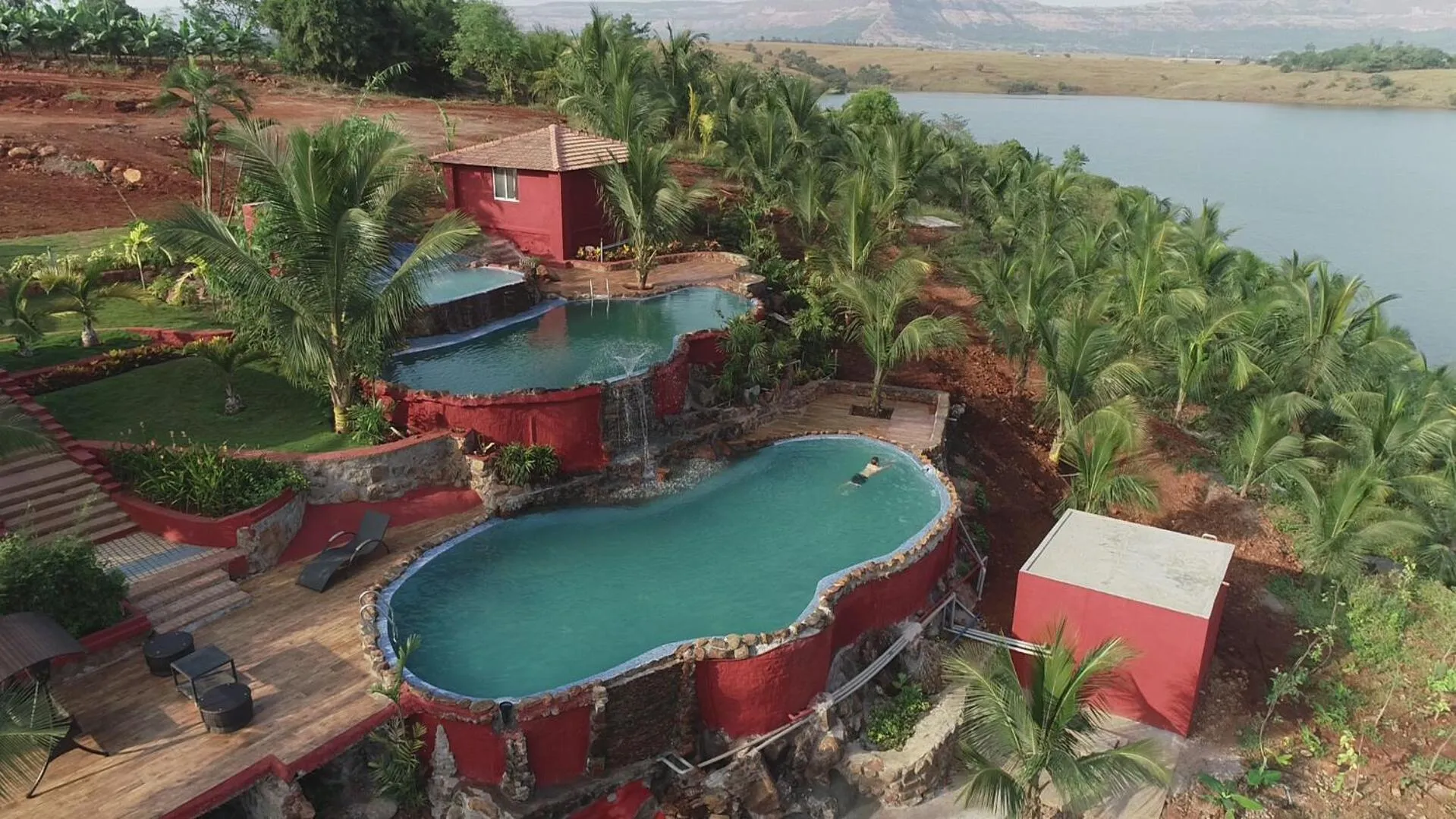 Swimming pool in Fazlani Natures Nest - The Wellness Retreat