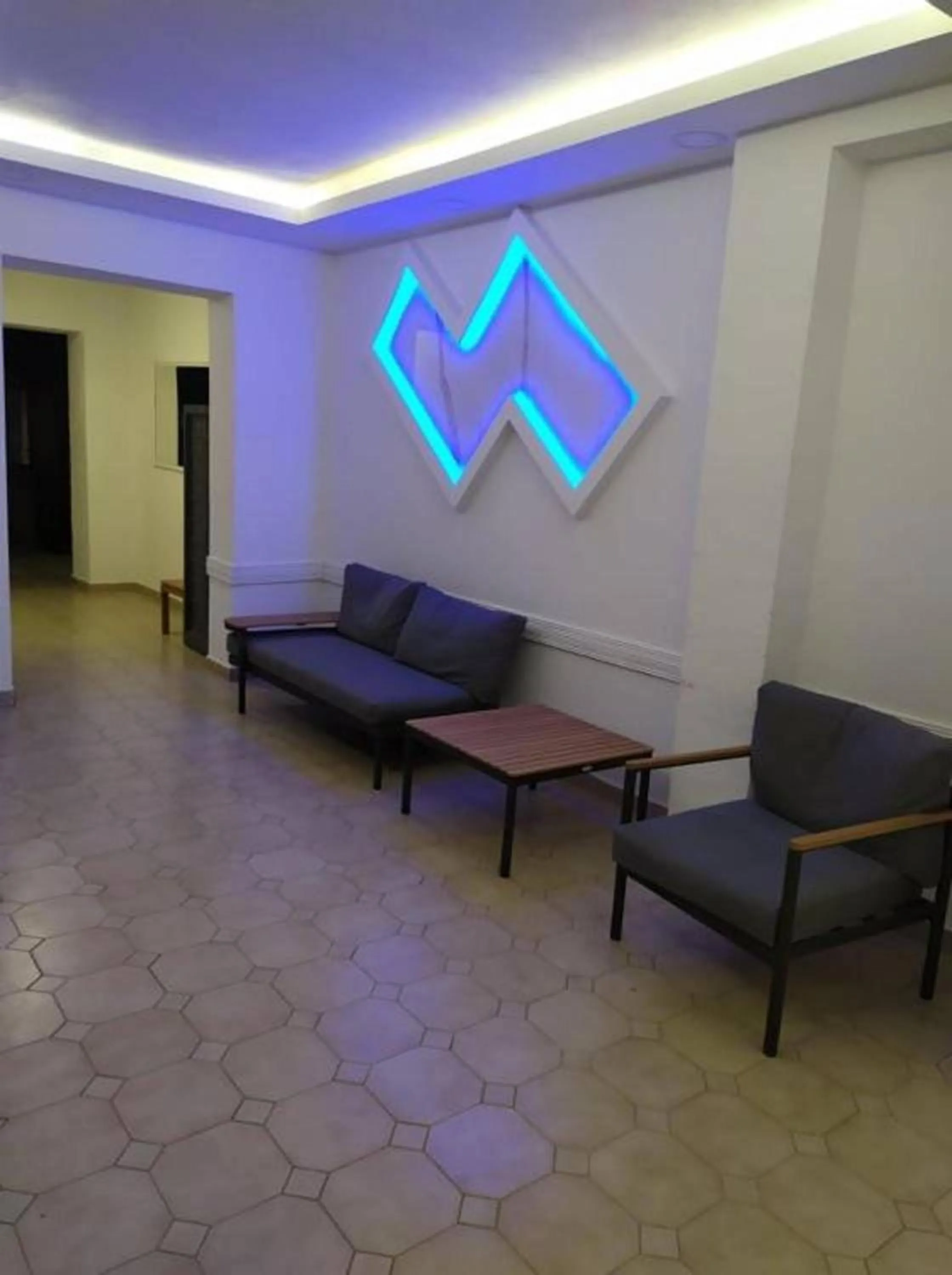 Lobby or reception in Butterfly Studios, Faliraki