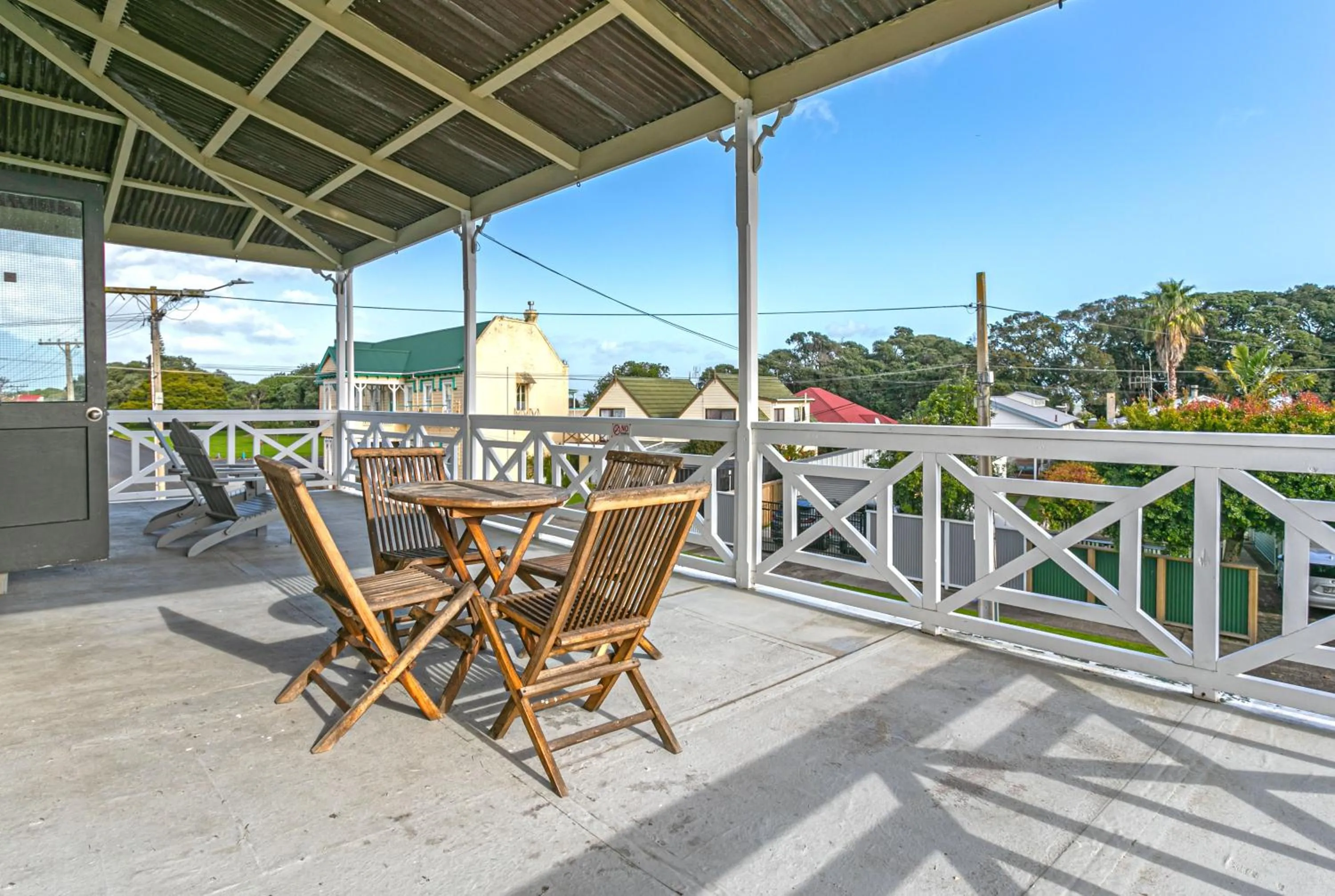 Balcony/Terrace in Lady Bowen Bed & Breakfast