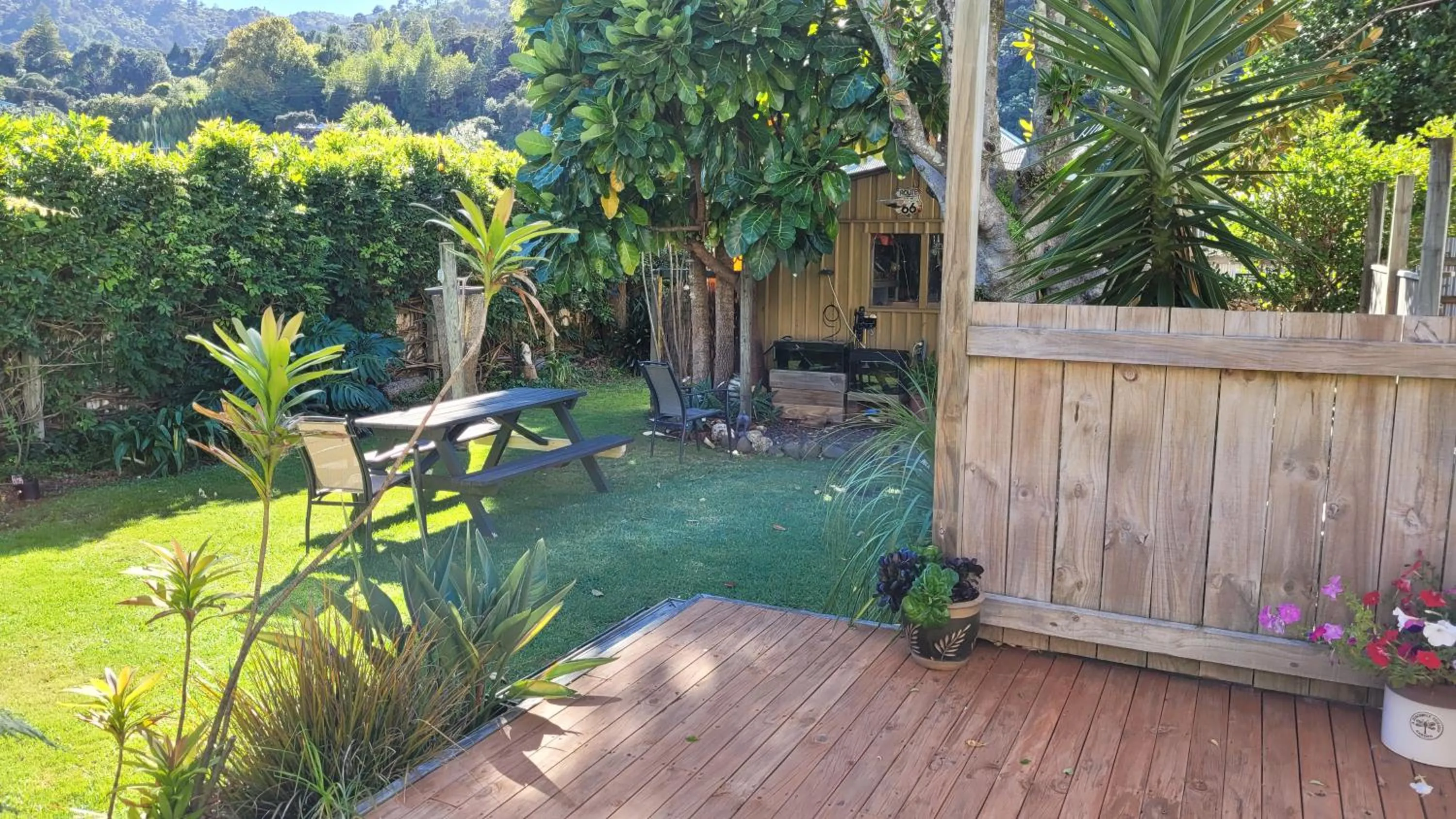 Garden in Lady Bowen Bed & Breakfast