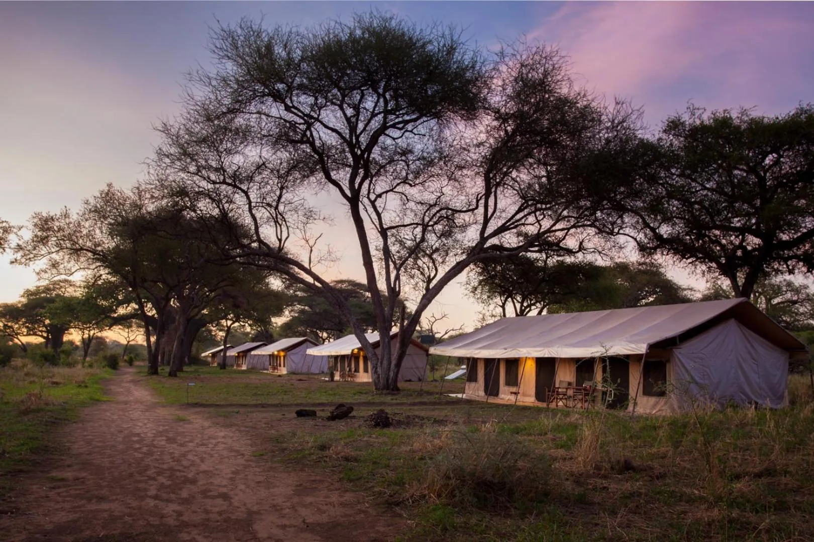 Bedroom in Baobab Tented Camp