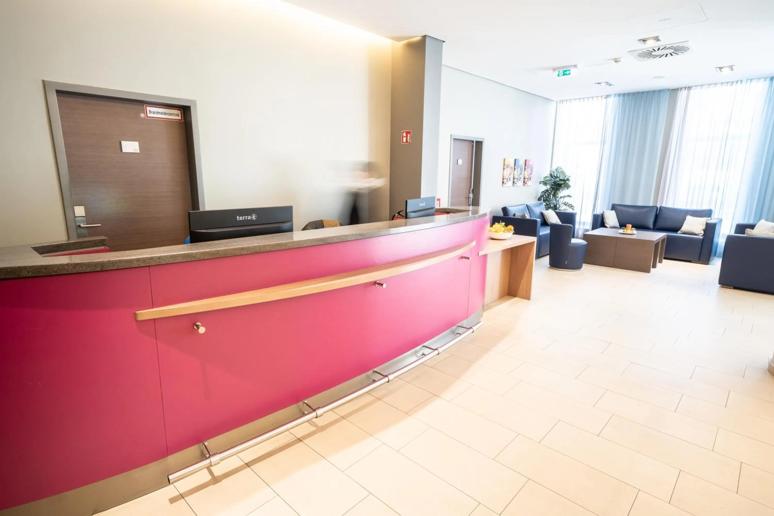 Lobby or reception in Hotel Orangerie