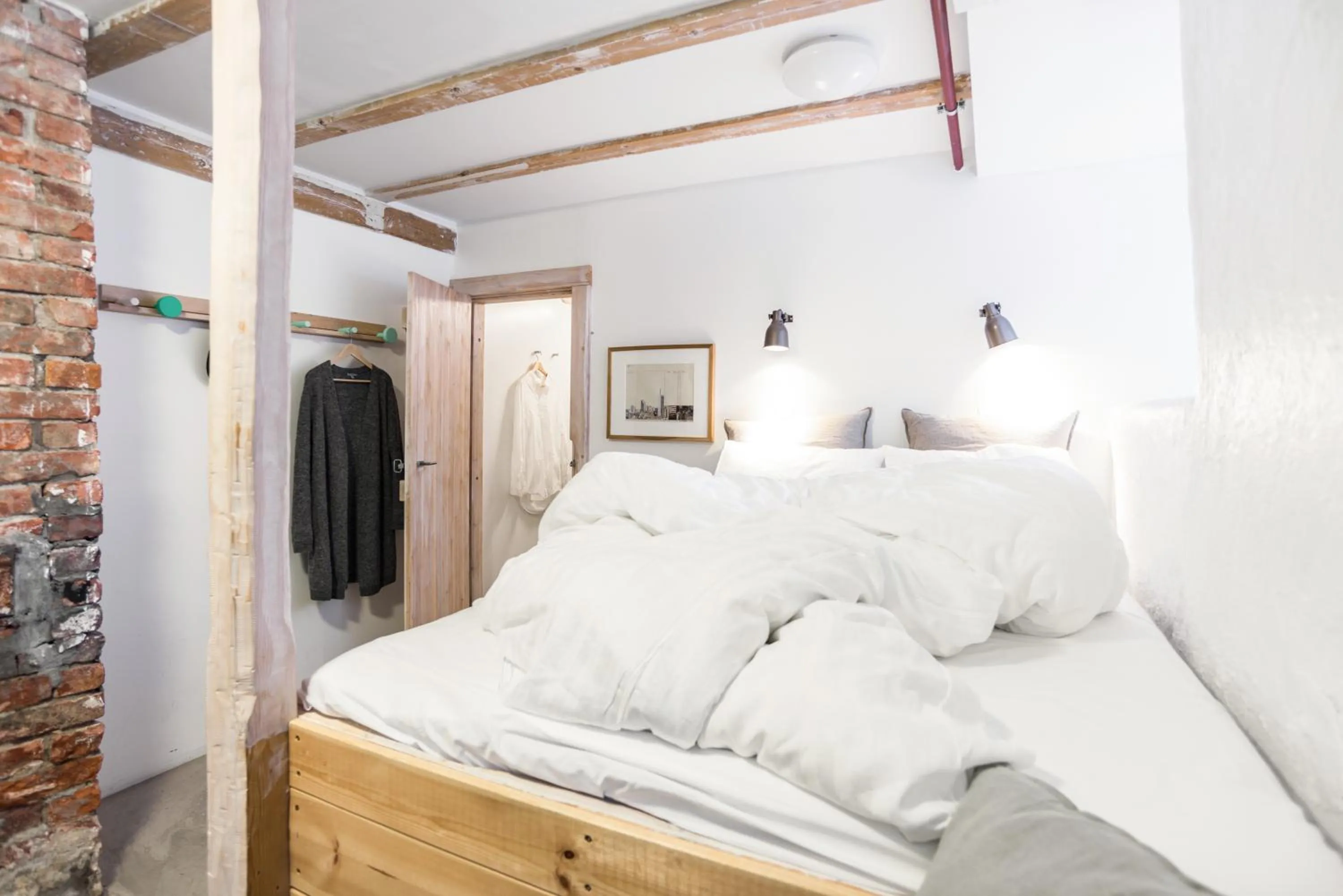 Bed in Reykjavík Treasure B&B