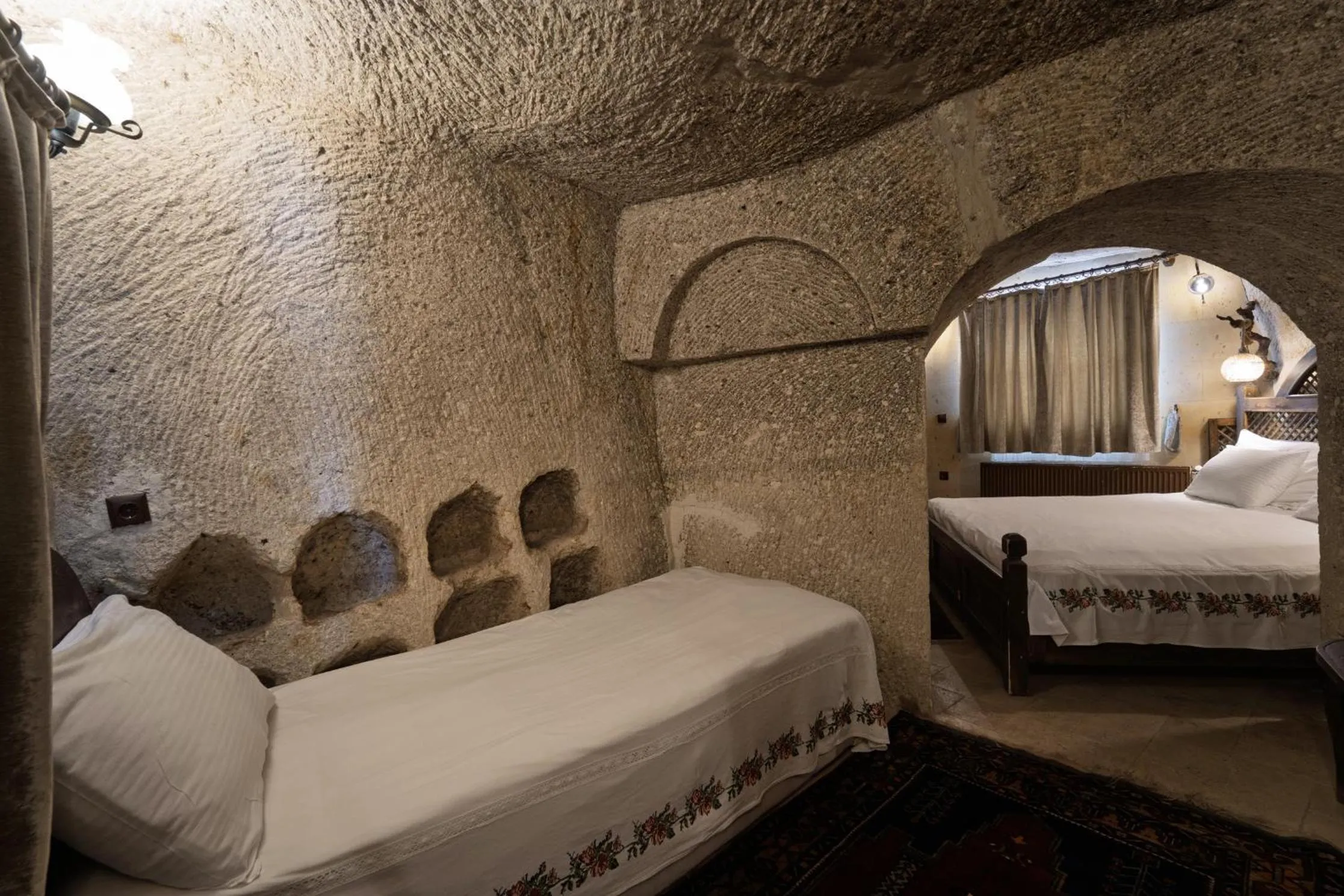 Bed in Grand Cave Suites