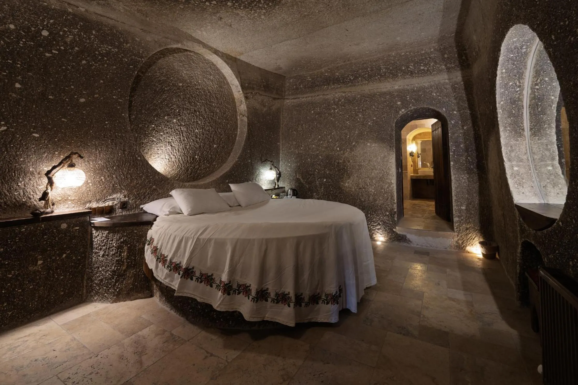 Bed in Grand Cave Suites