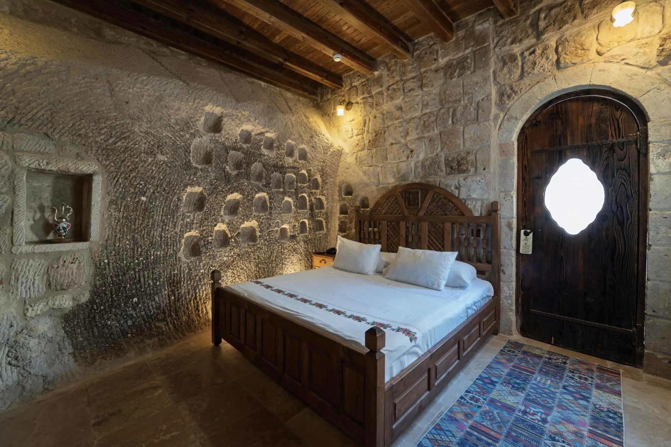 Bed in Grand Cave Suites