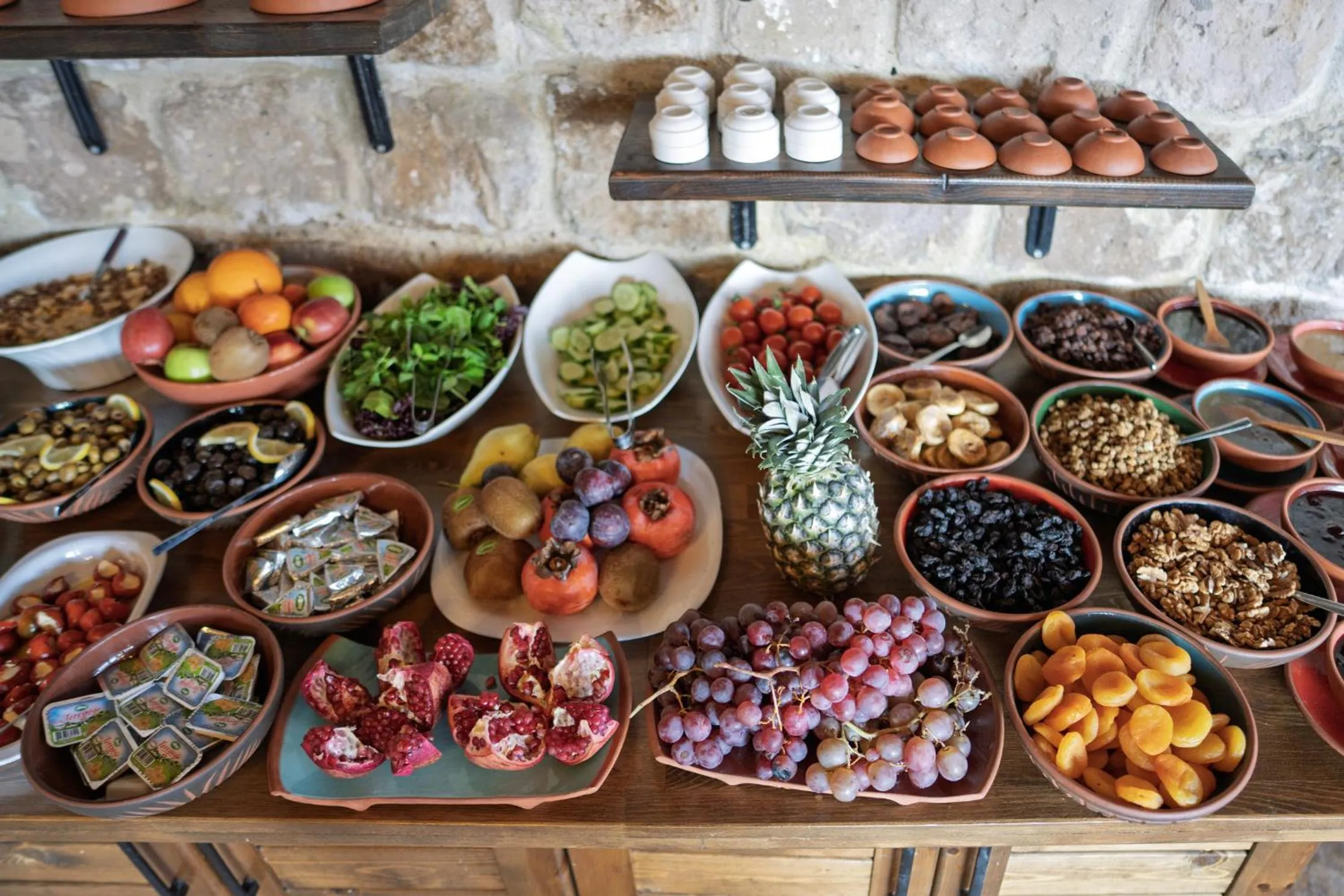 Breakfast in Grand Cave Suites