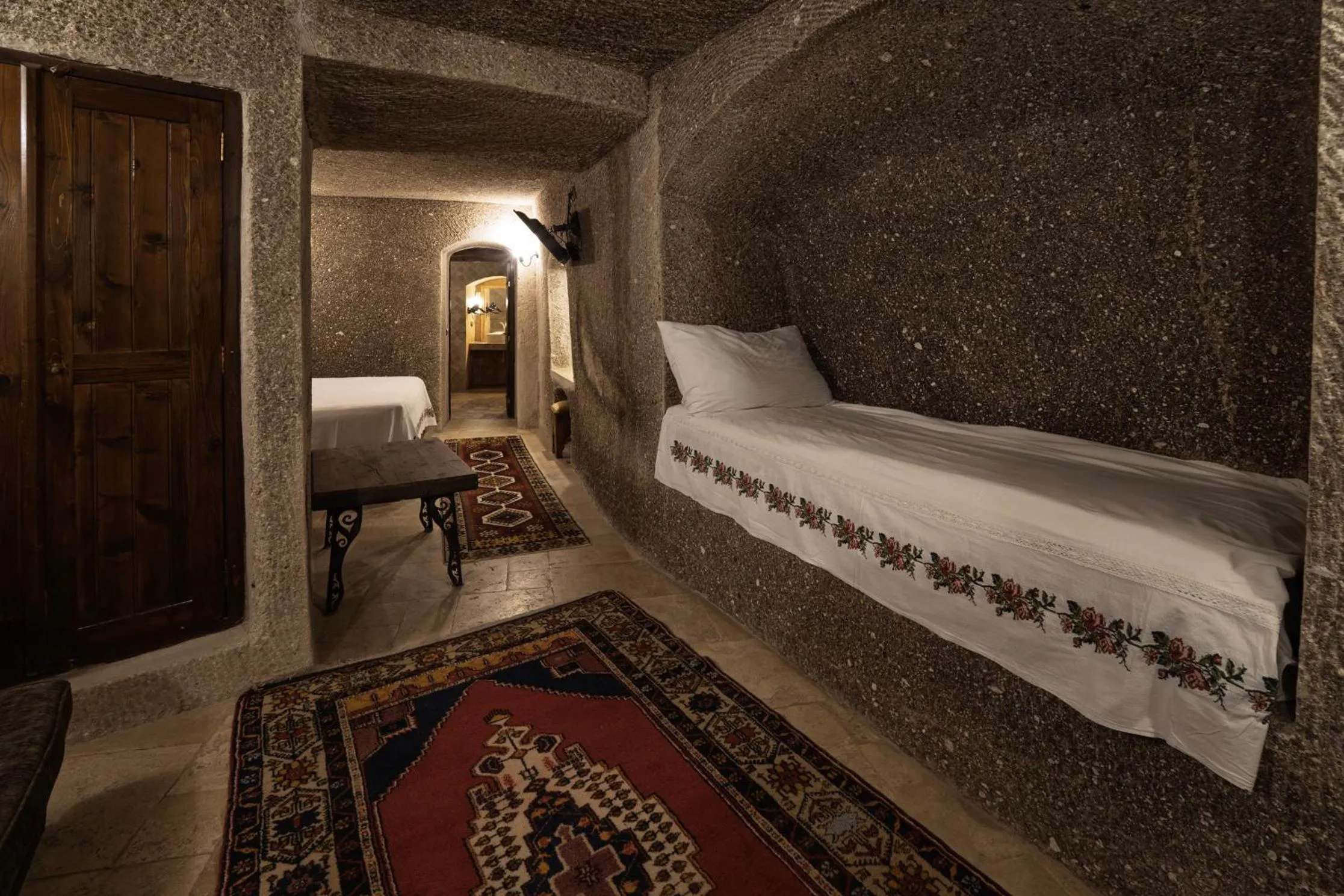 Bed in Grand Cave Suites