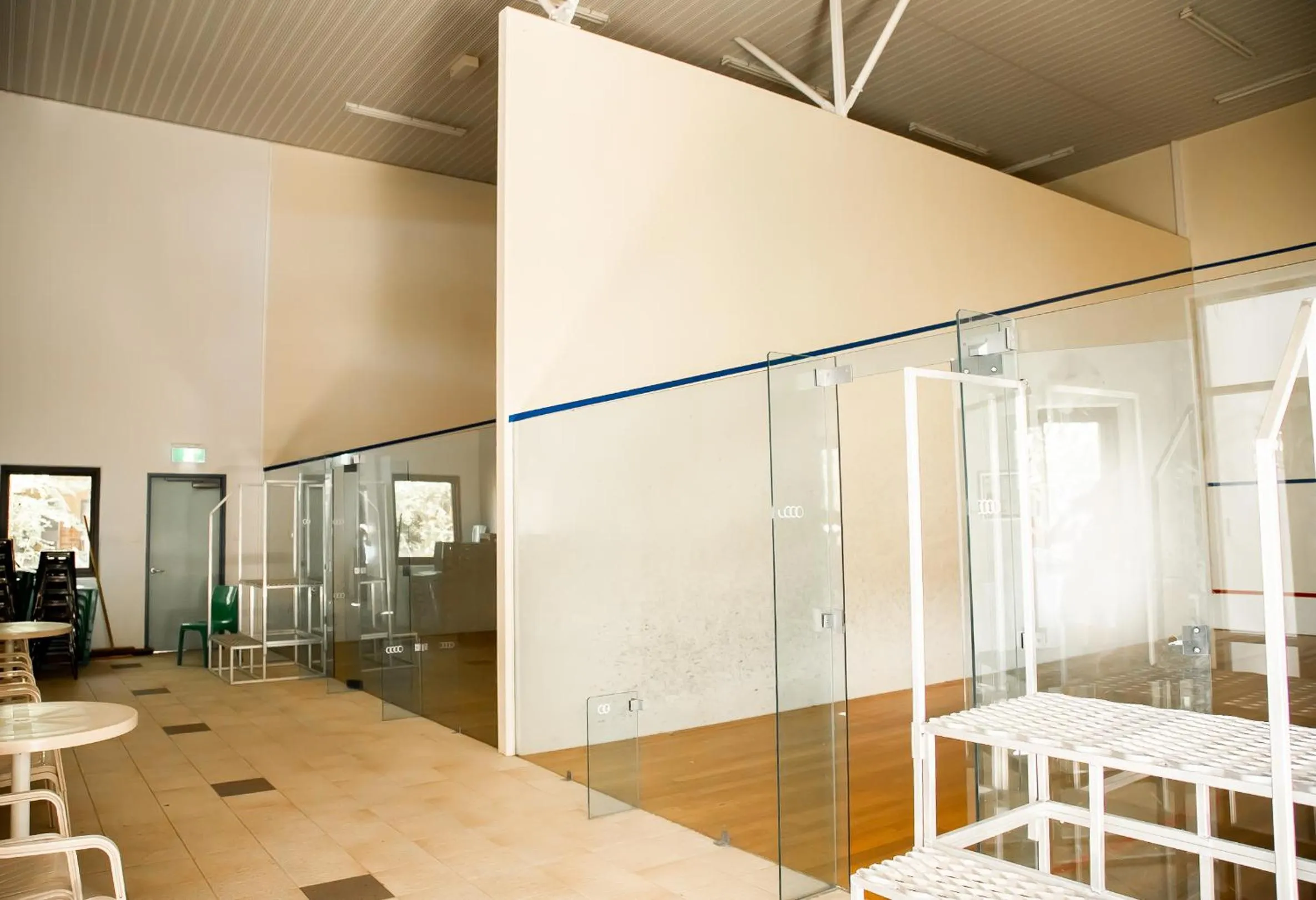 Squash in Presidential Bungalow