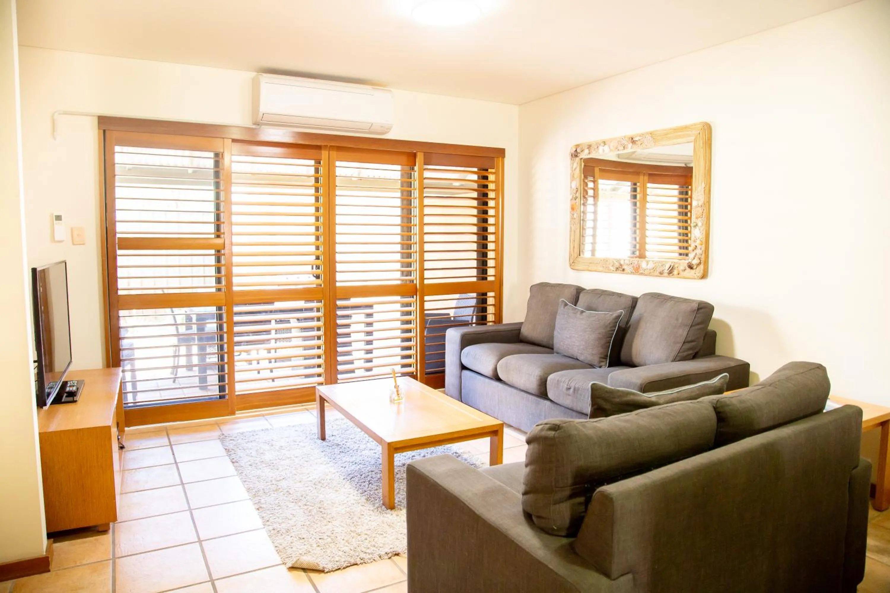 Living room in Presidential Bungalow