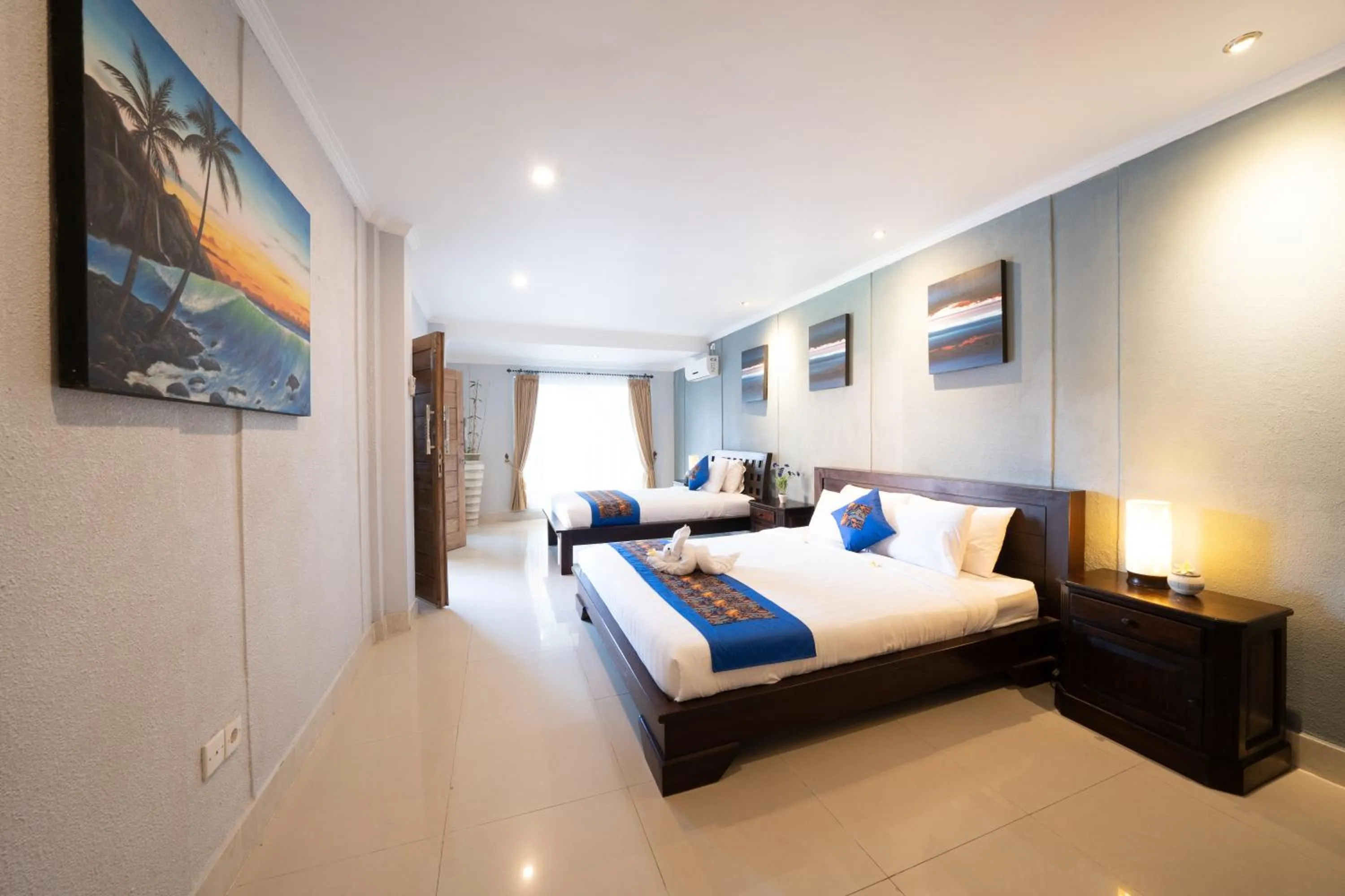 Bedroom, Bed in The Catur Villa Seminyak