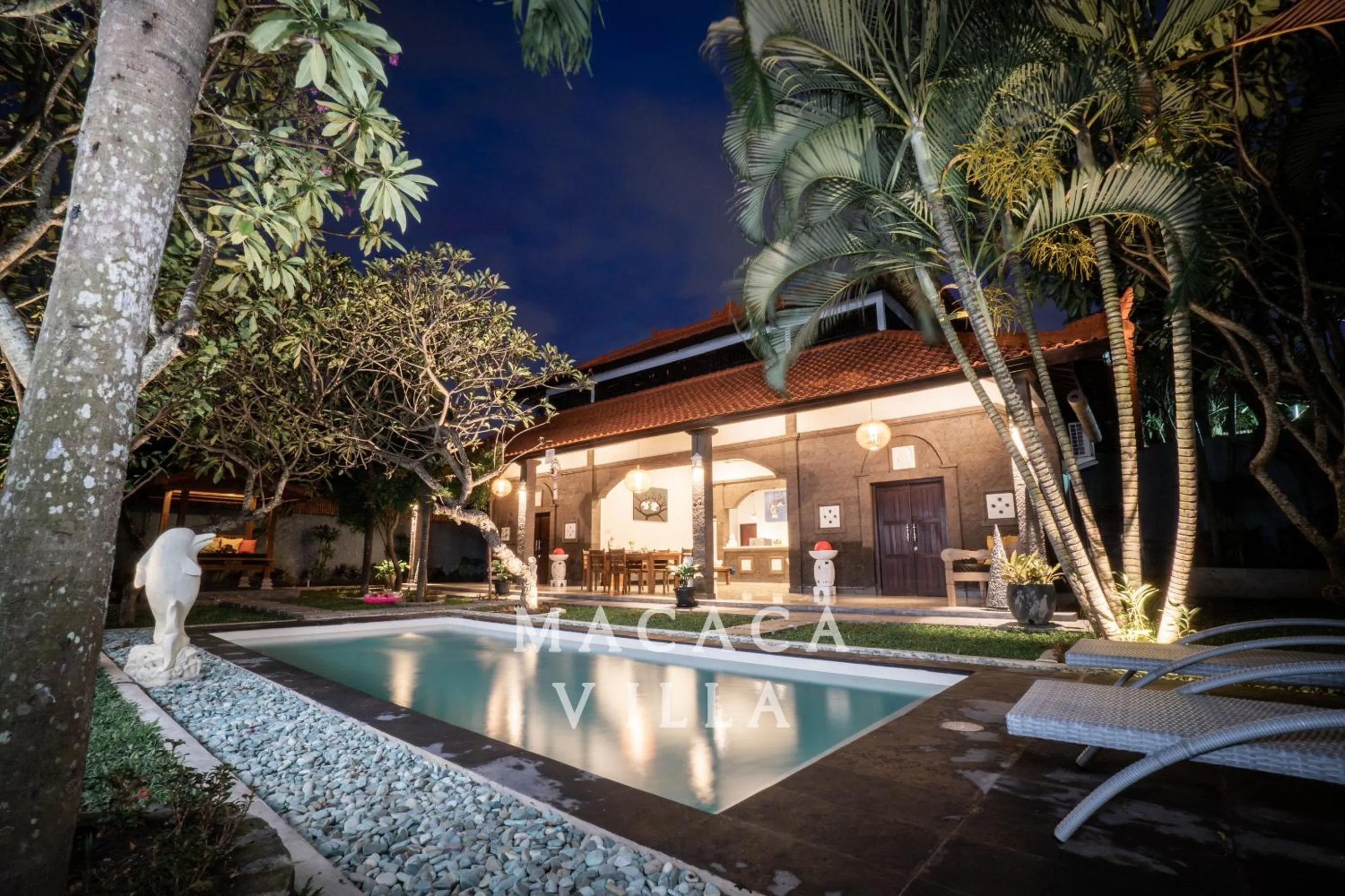 Swimming pool in The Catur Villa Seminyak