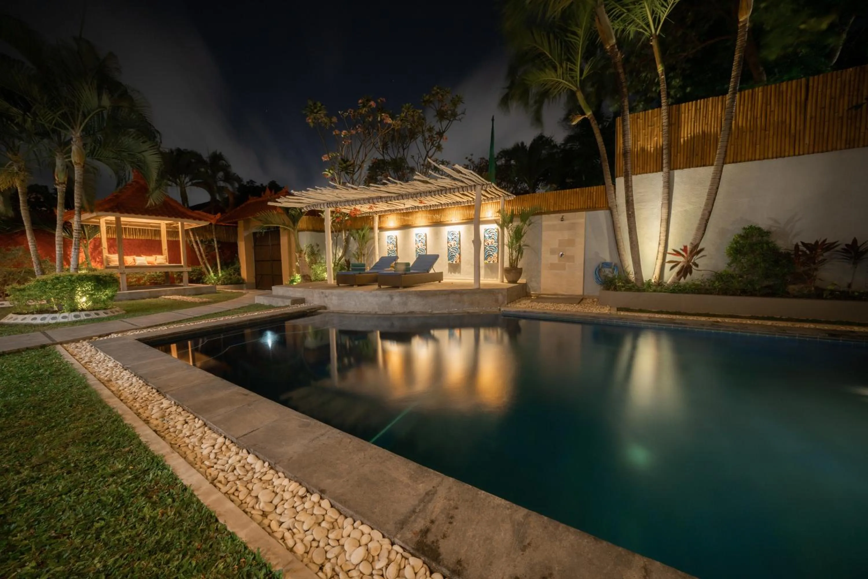 Swimming pool in The Catur Villa Seminyak