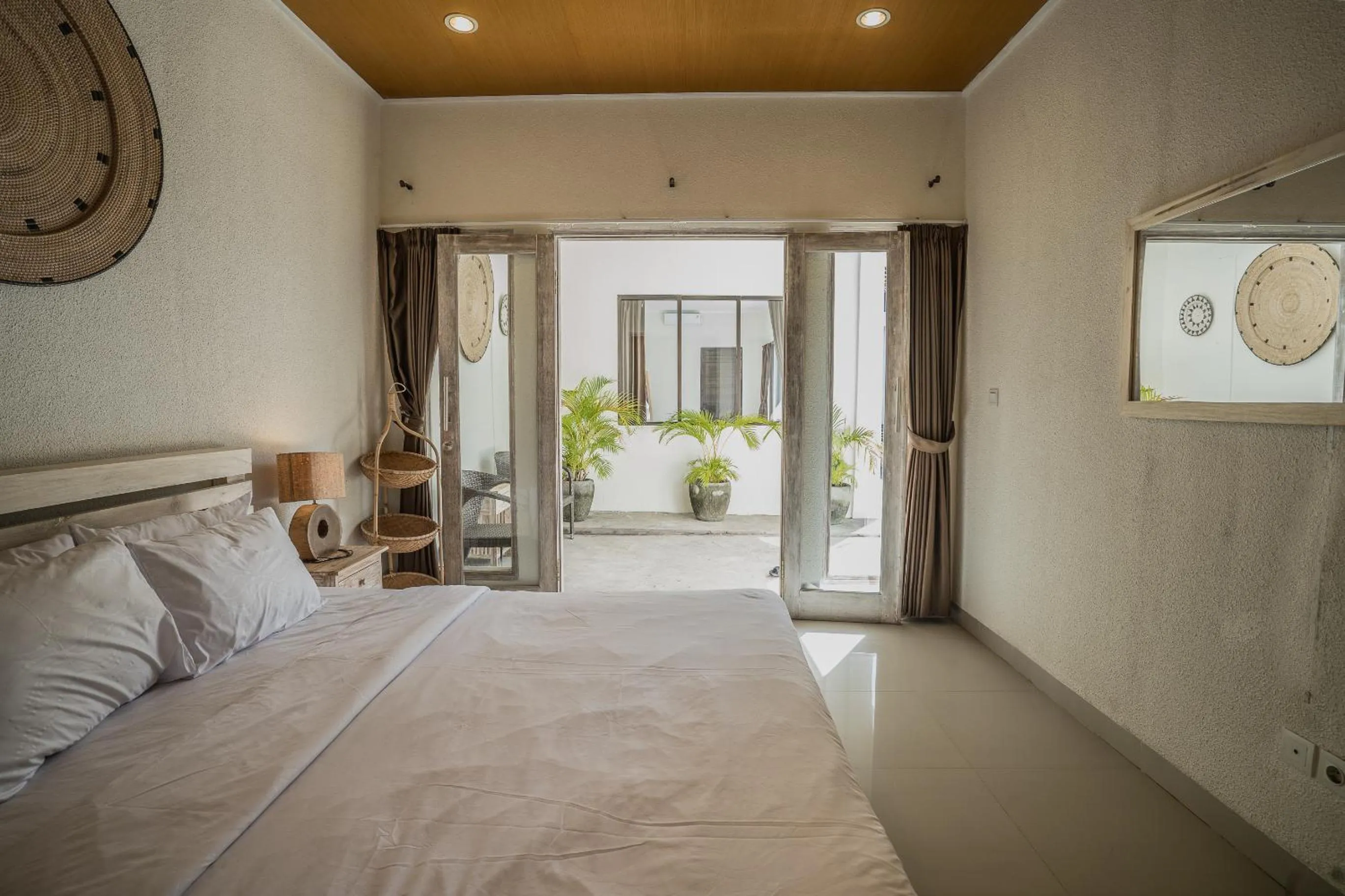Bed in The Catur Villa Seminyak