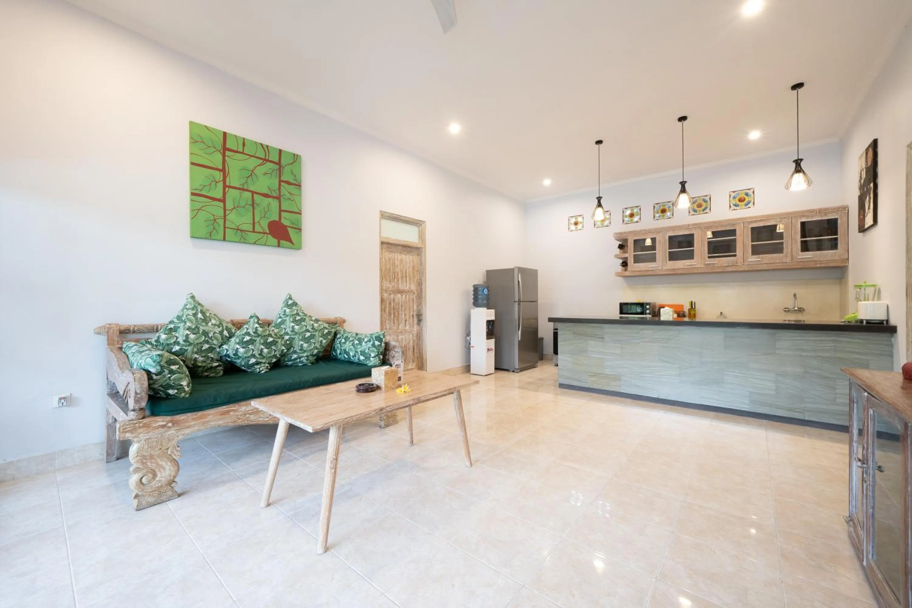 Lobby or reception in The Catur Villa Seminyak