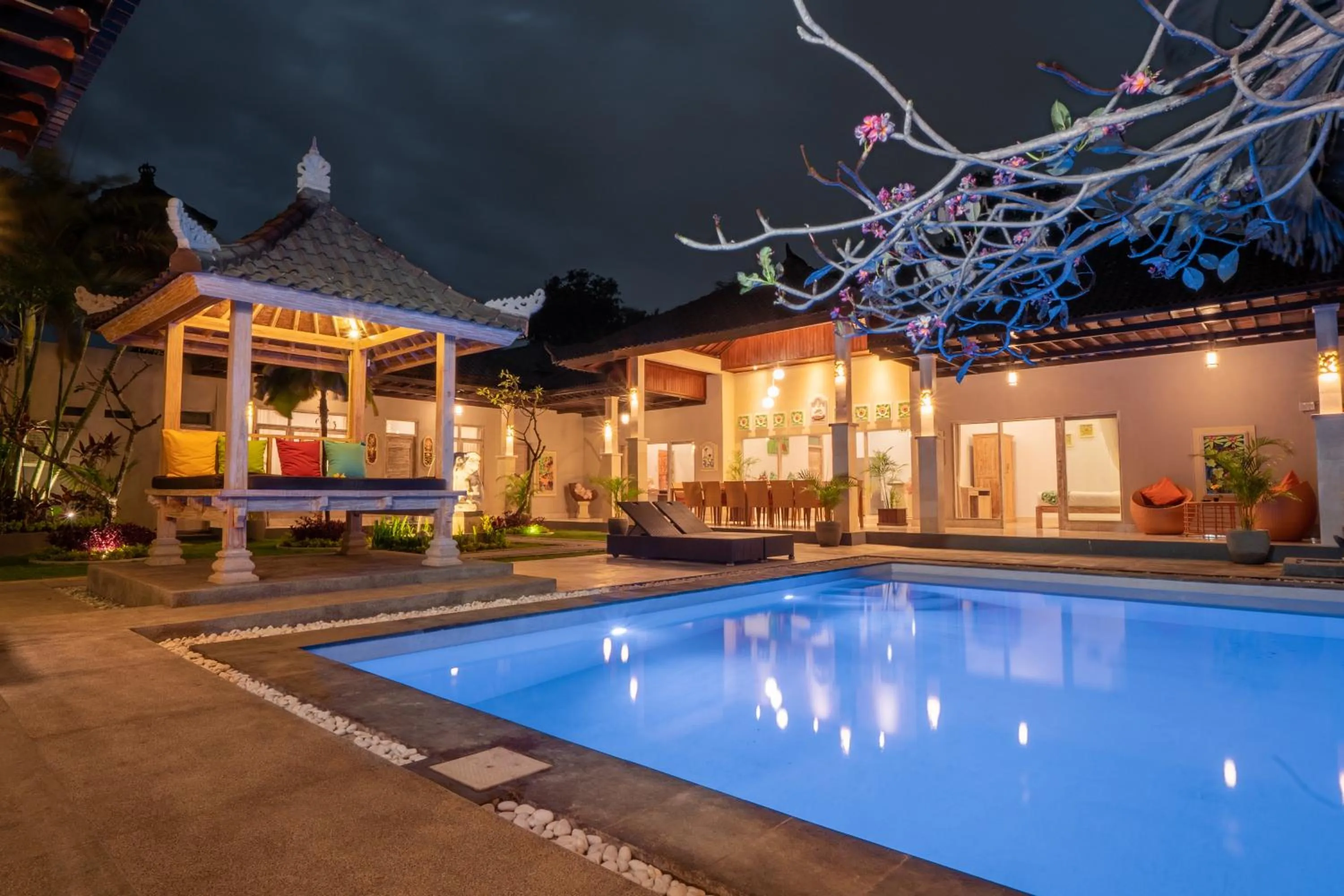Swimming pool in The Catur Villa Seminyak