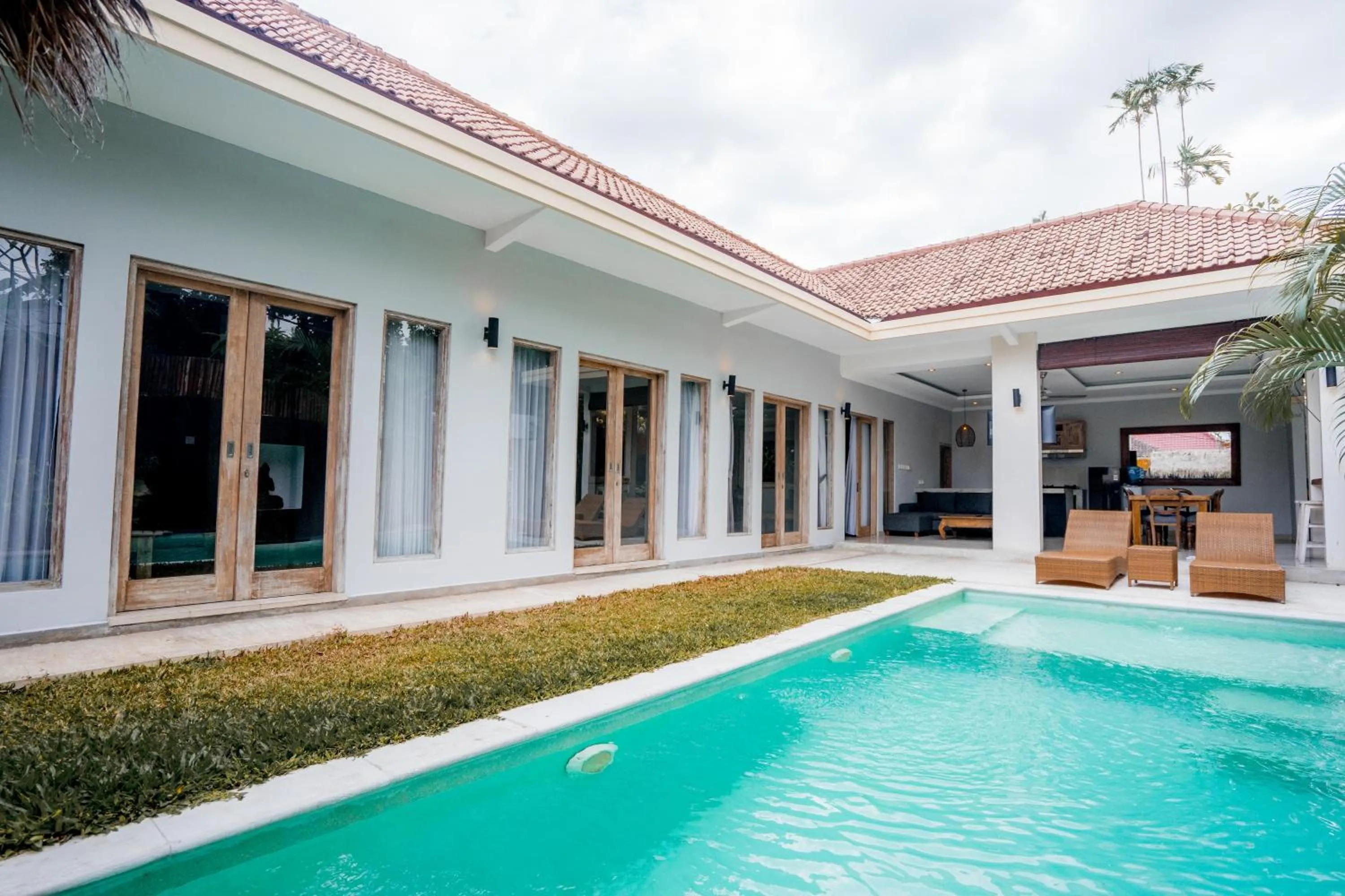 Living room in The Catur Villa Seminyak