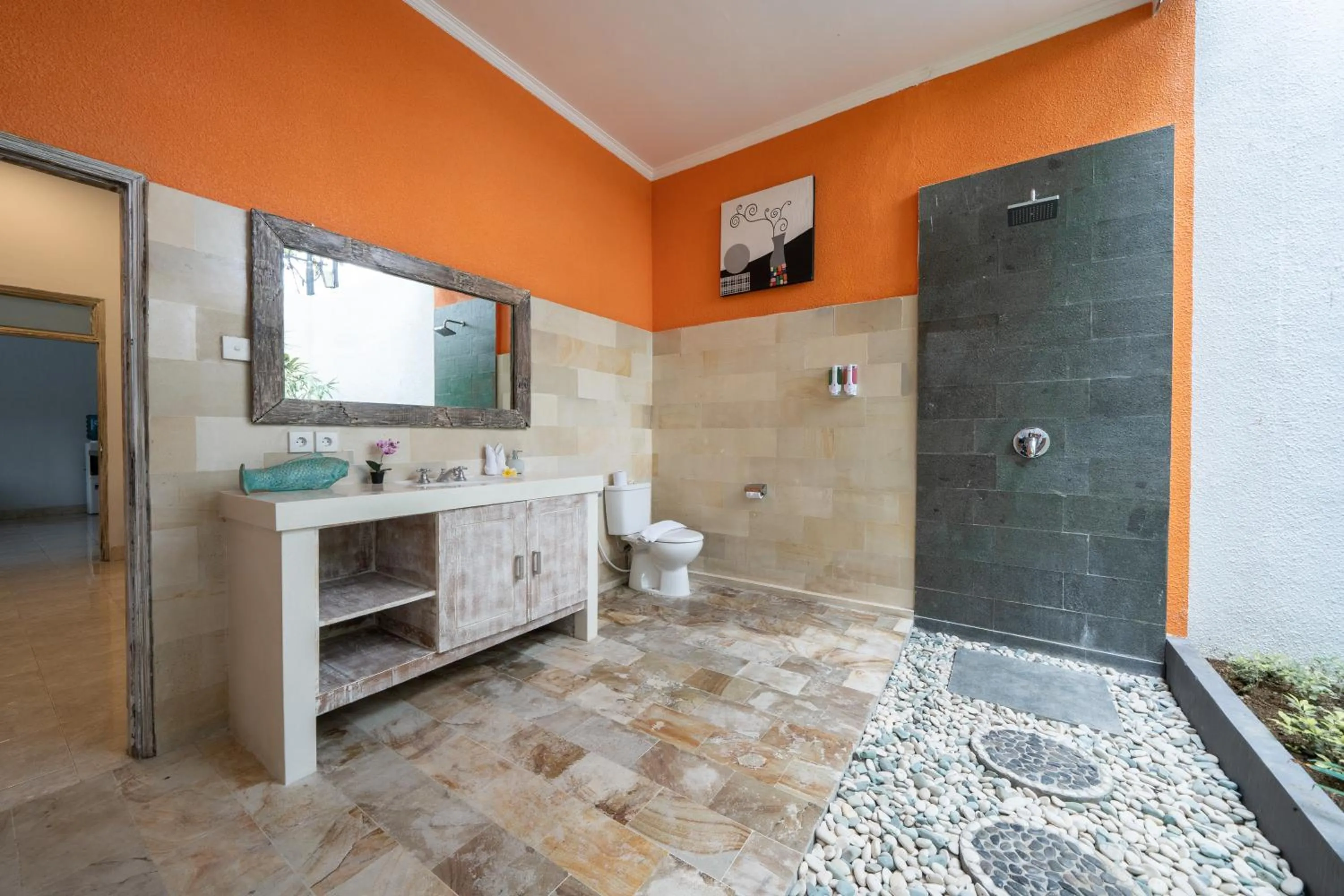 Bathroom in The Catur Villa Seminyak