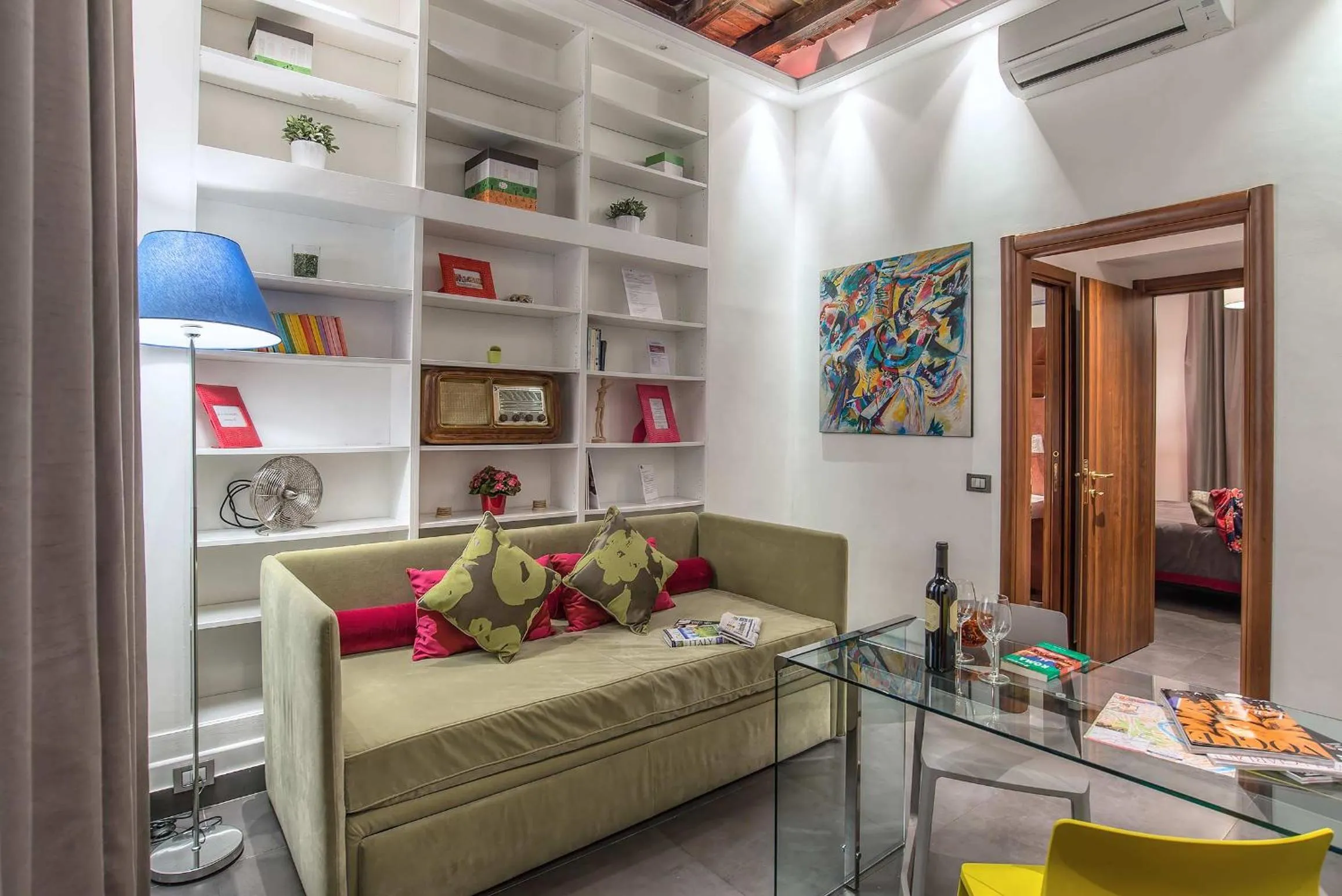 Bed in Navona Colors Hotel