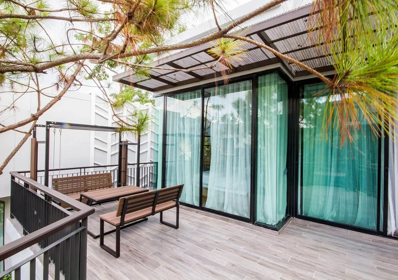 Balcony/Terrace in Green Pix Khaoyai