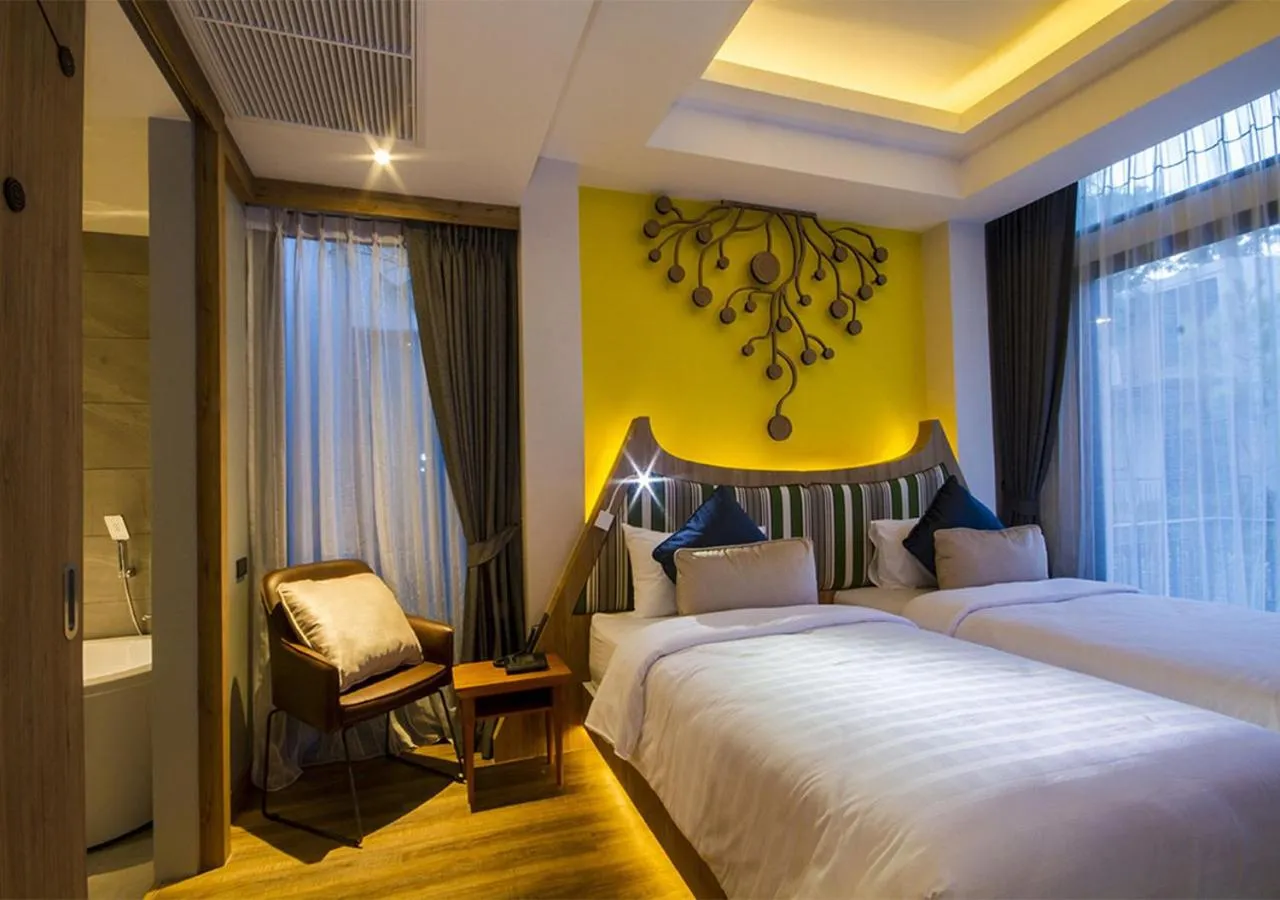 Bed in Green Pix Khaoyai