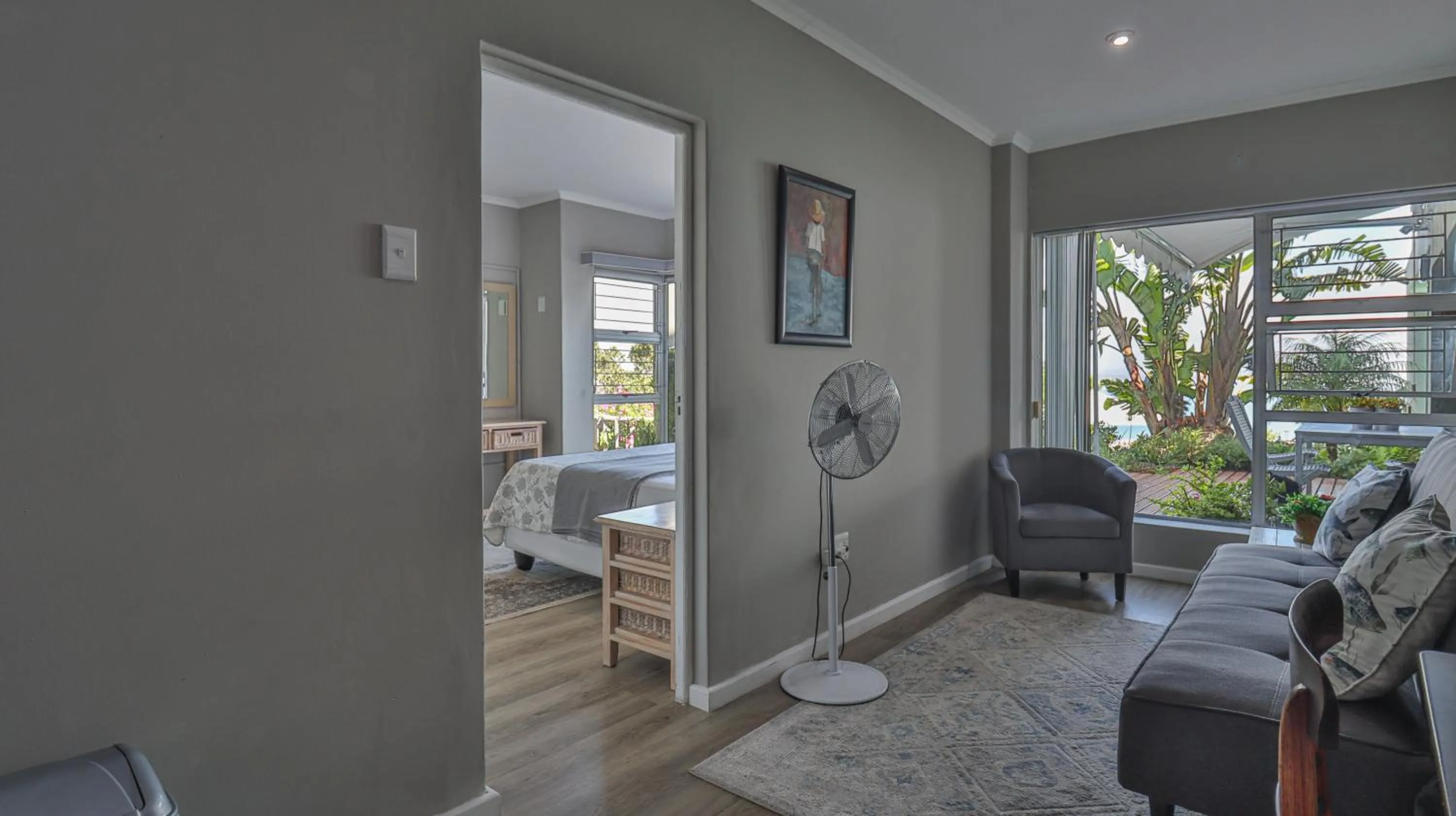 Seating area in 3ColoursBlue Guest House