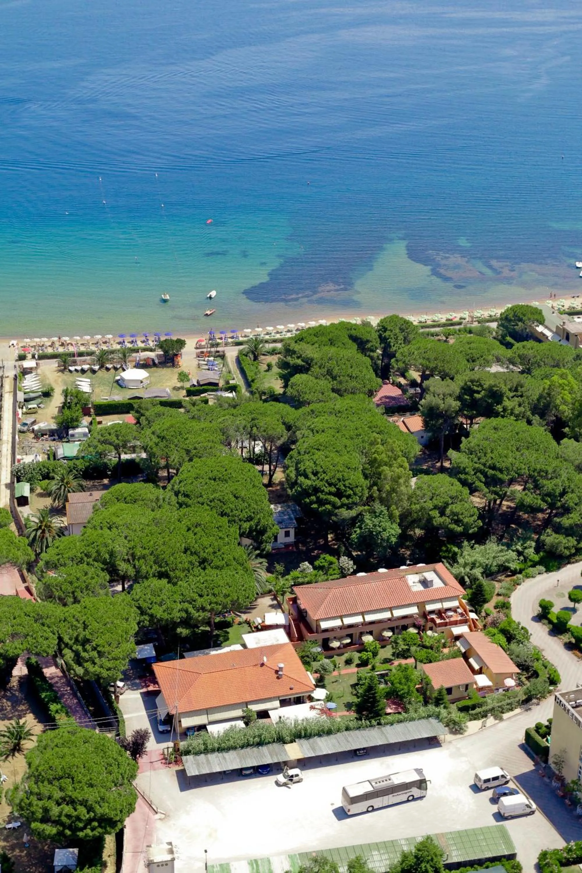 Bird's eye view in Hotel Anfora