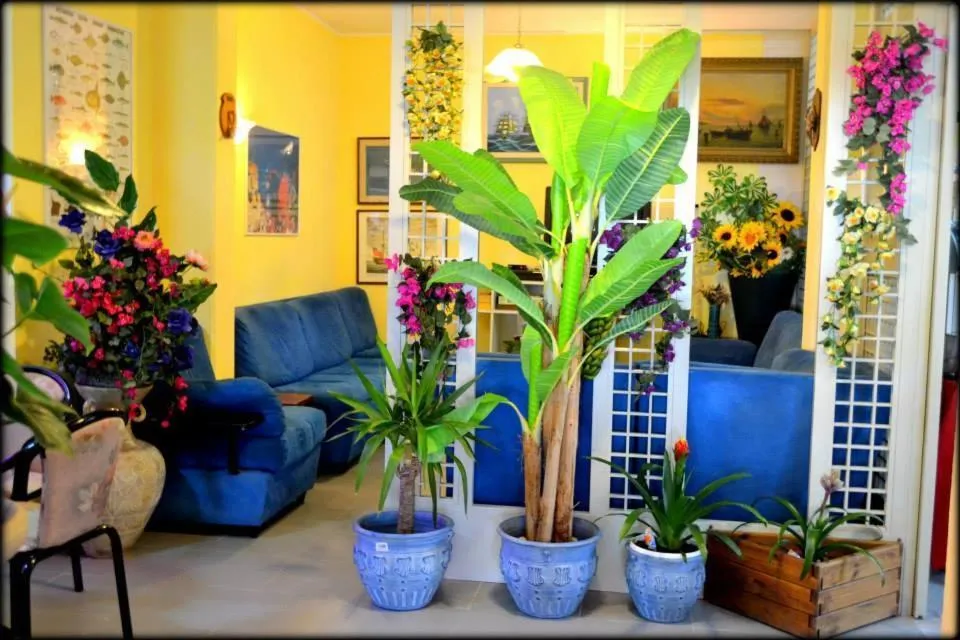 Decorative detail in Hotel Anfora