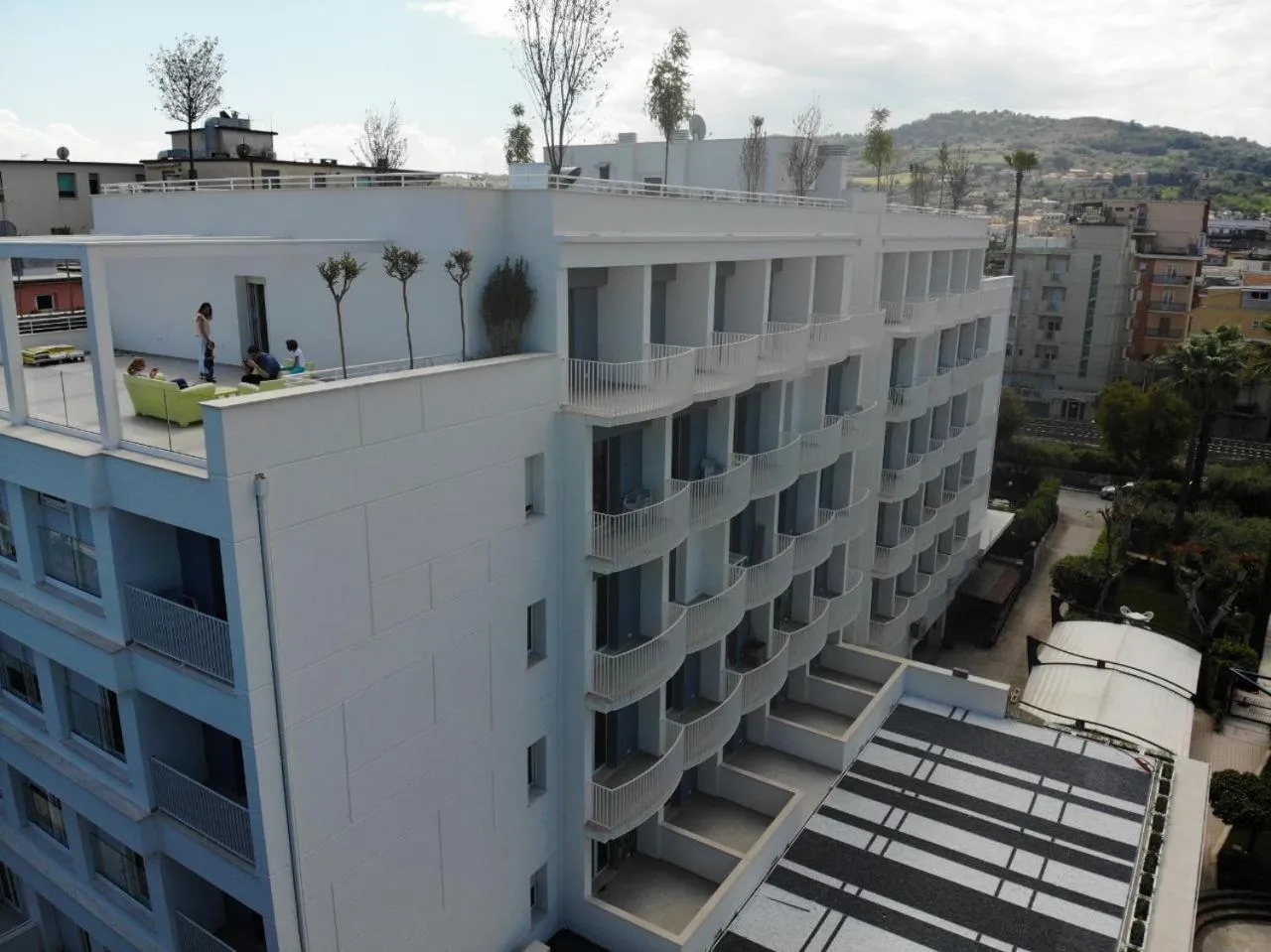 Bird's eye view in Family Hotel Relax