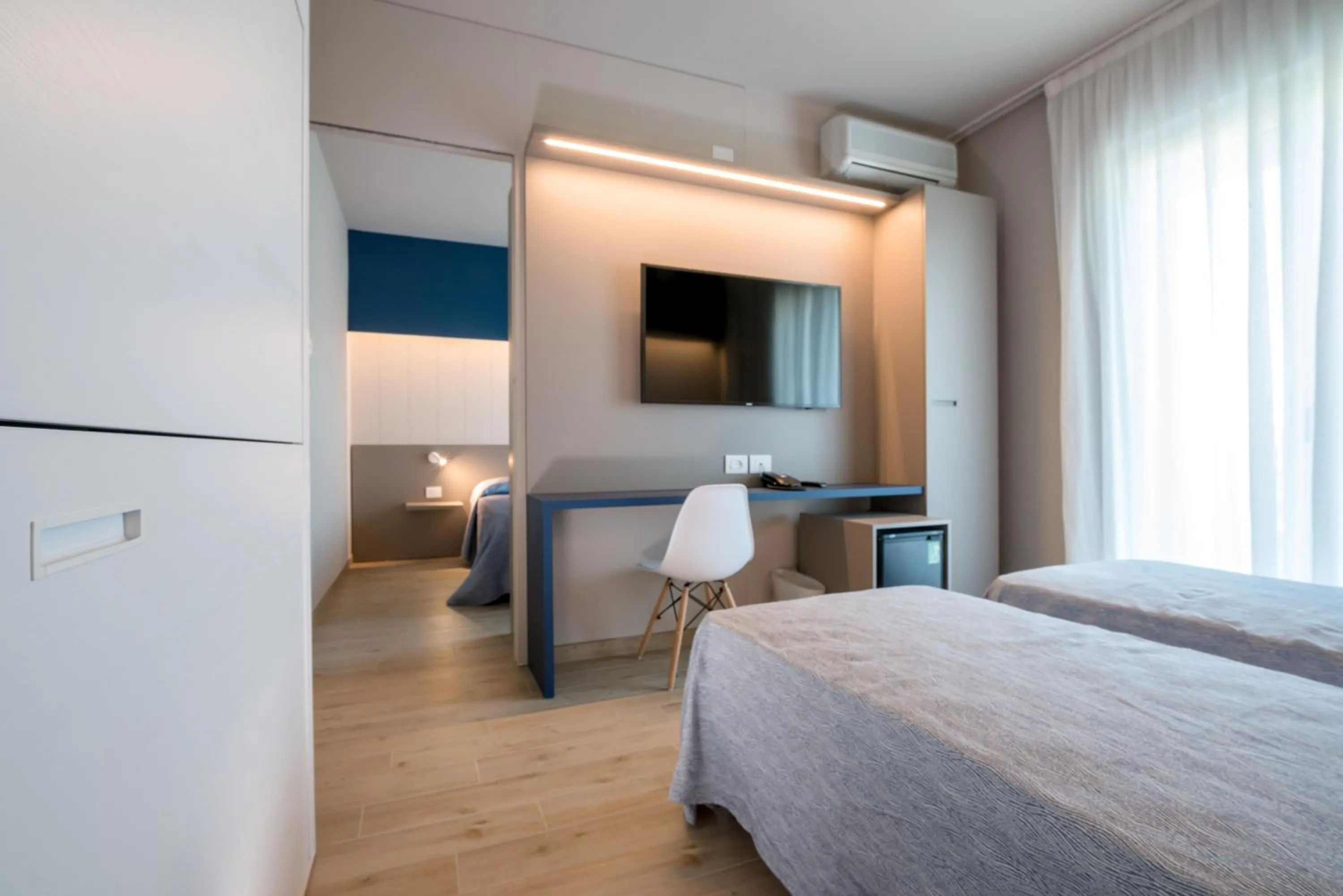 Bed in Family Hotel Relax