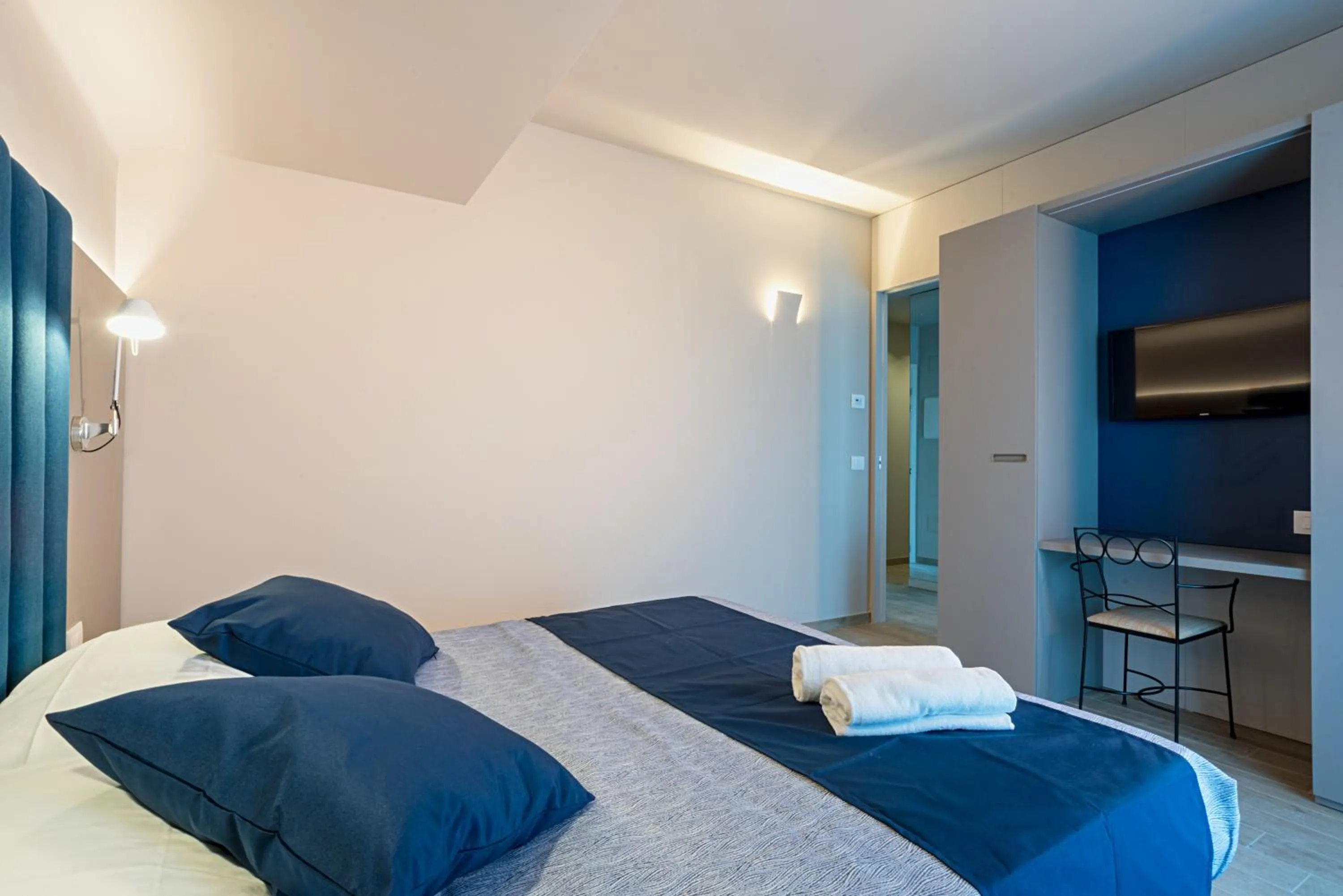 Bed in Family Hotel Relax