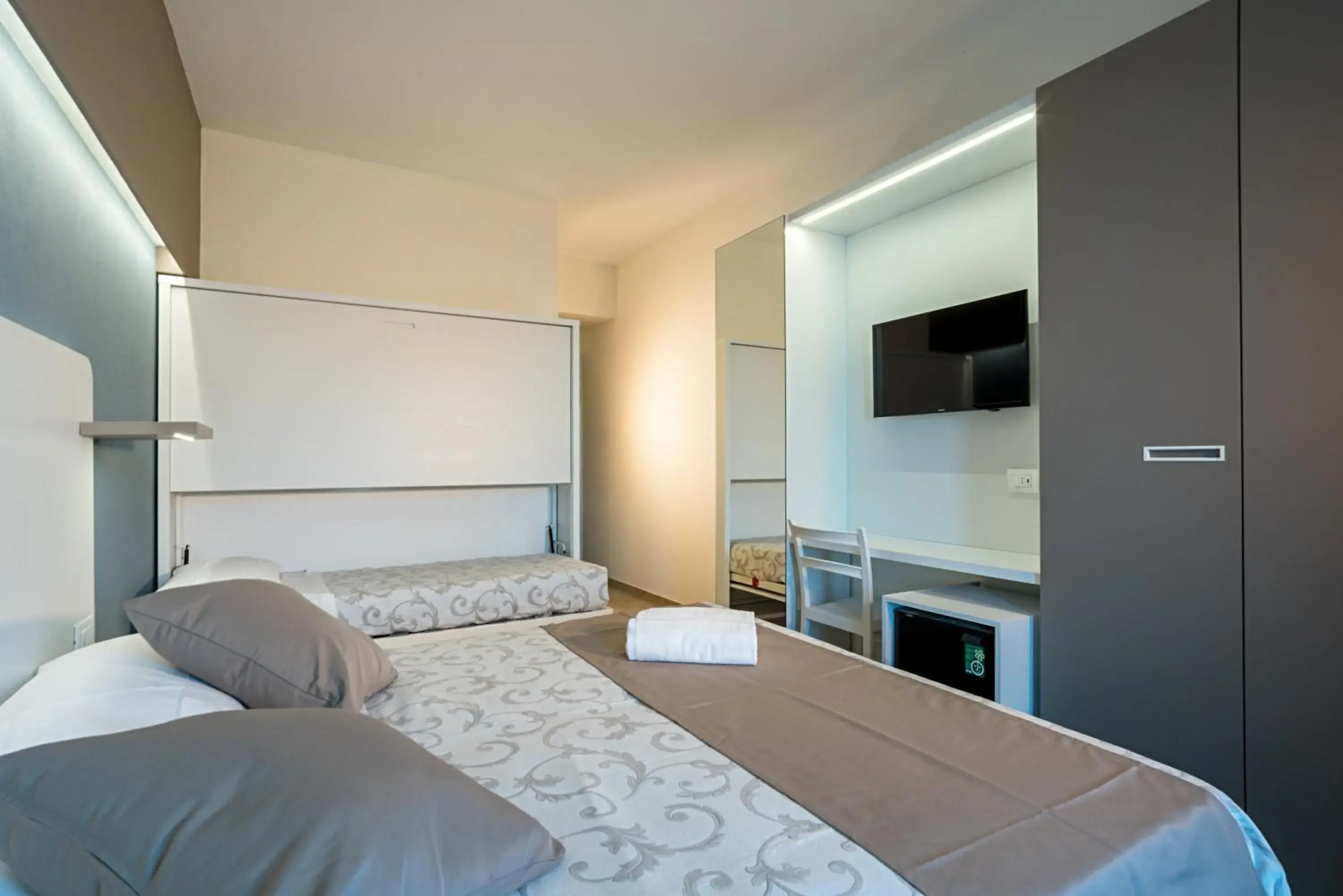 Quadruple Room with Garden View in Hotel Relax Family & Spa Quadruple Room with Garden View in Hotel Relax Family & Spa