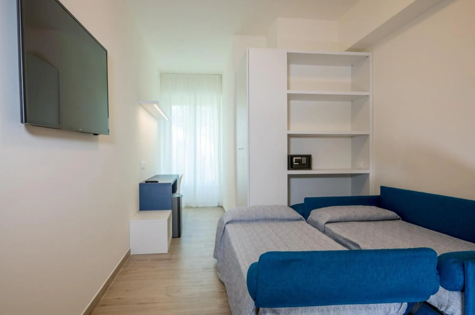 Bed in Family Hotel Relax