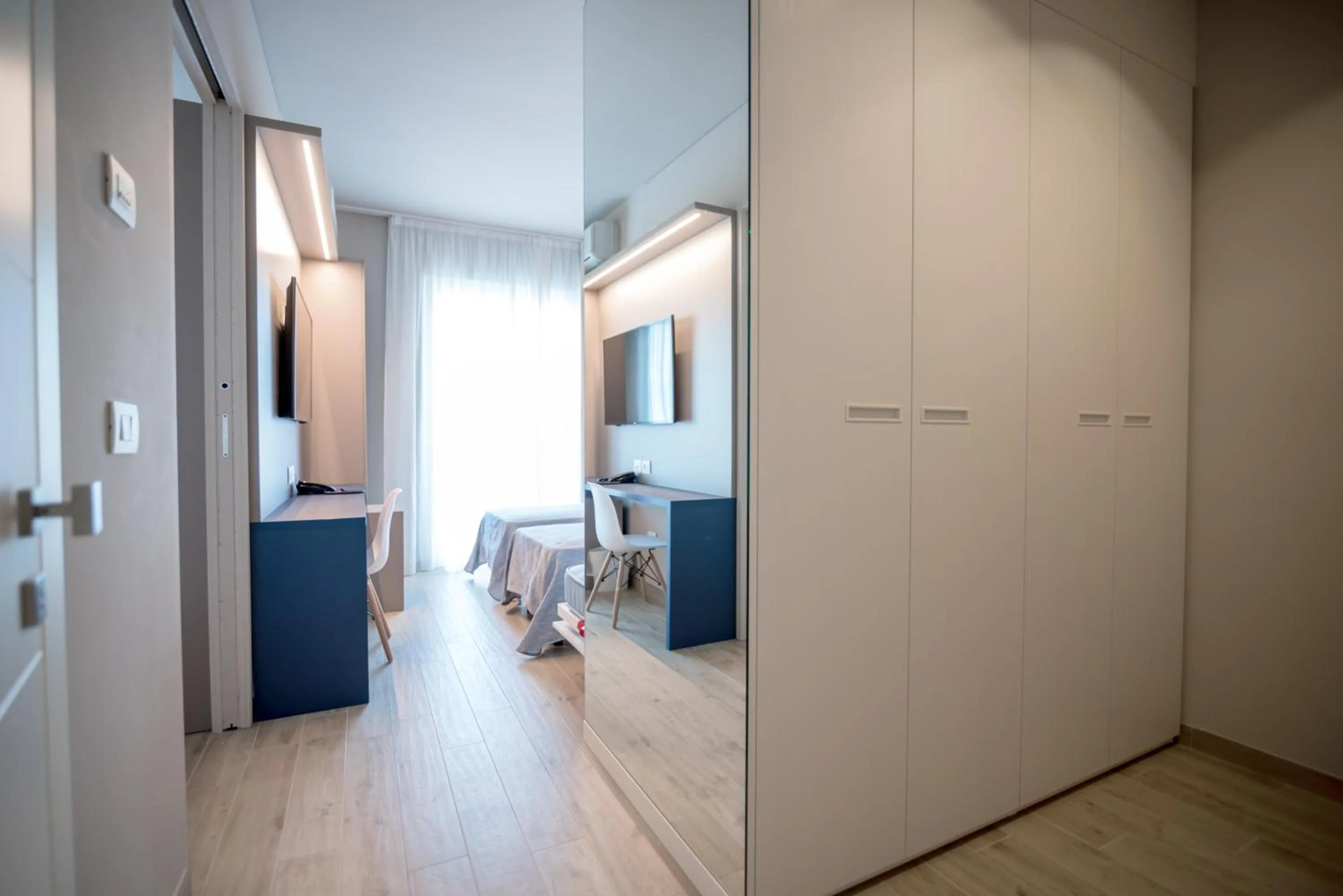 Bed in Family Hotel Relax