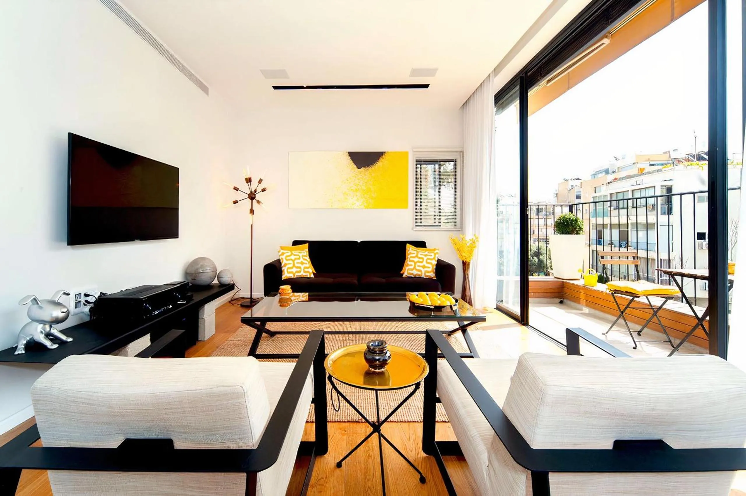 Living room in Hilton Beach by Five Stay