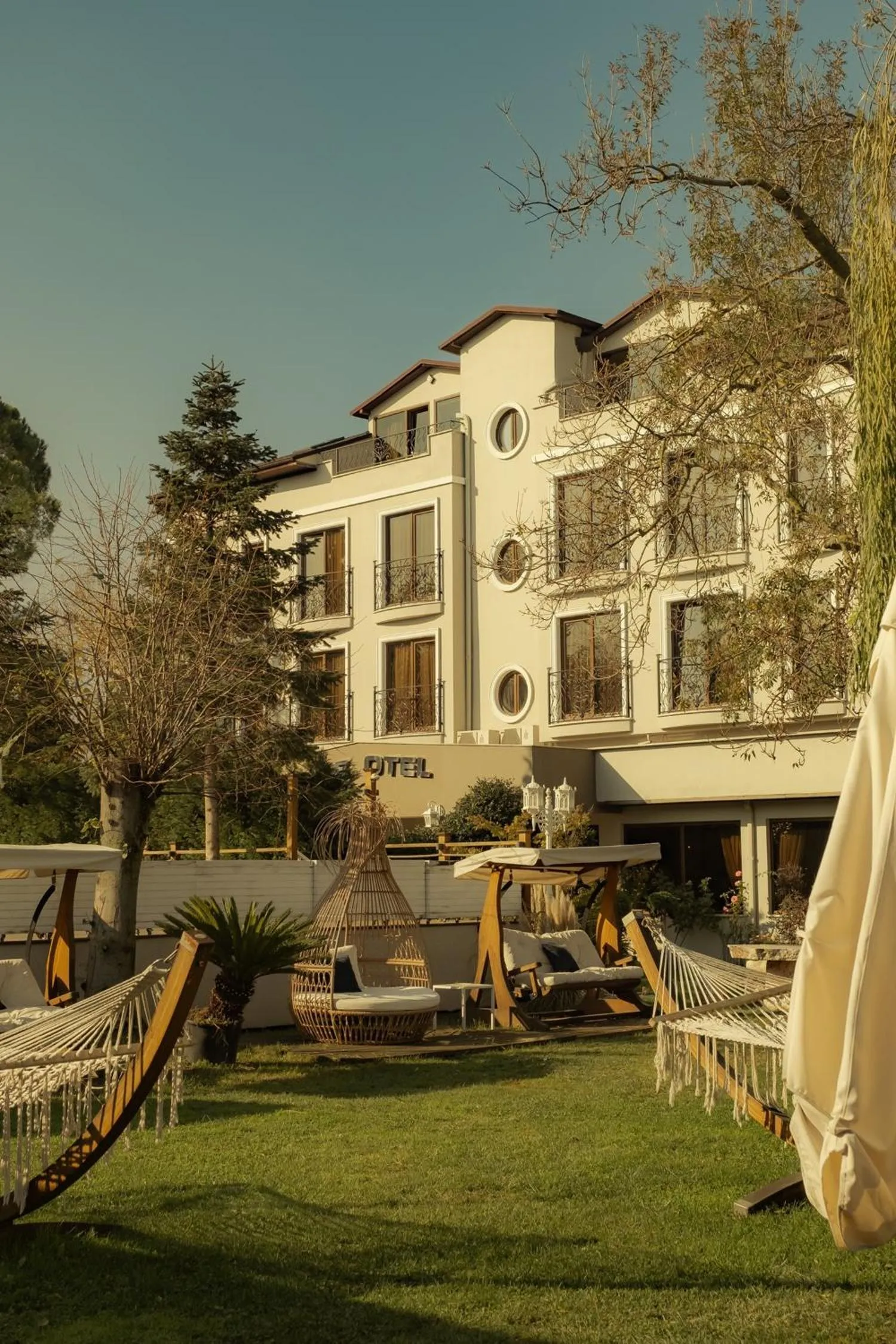 Garden view in Lale Hotel