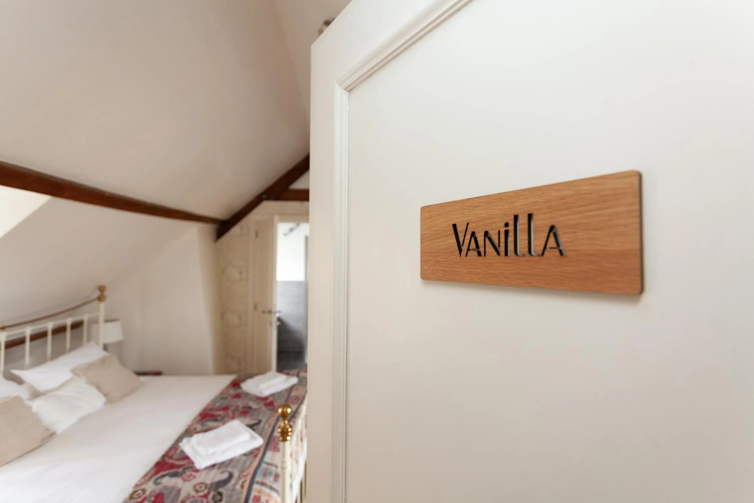 Decorative detail, Bed in Boutique B&B The Townhouse