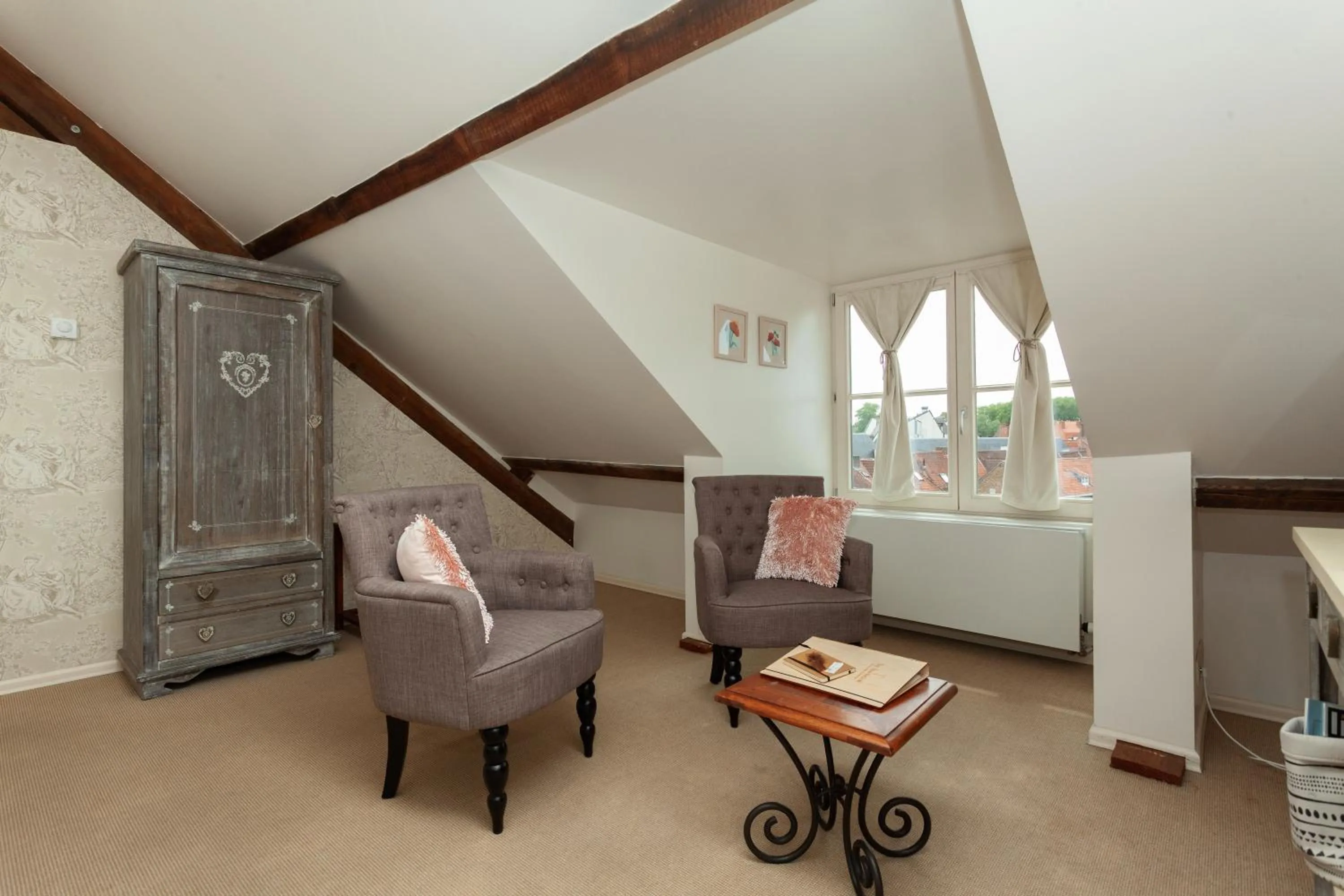 Seating area in Boutique B&B The Townhouse