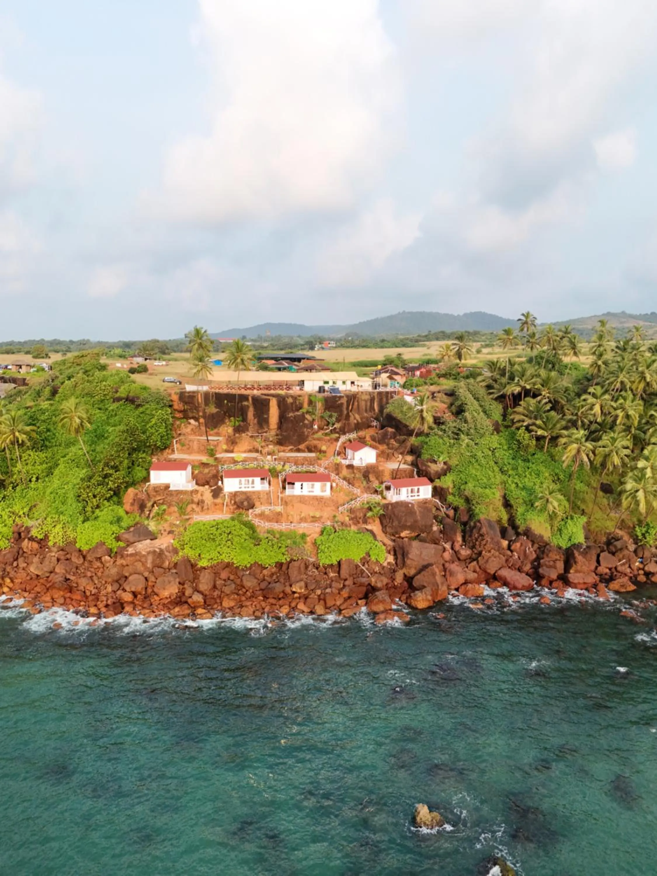 Bird's eye view in Red Crab Eco Resorts
