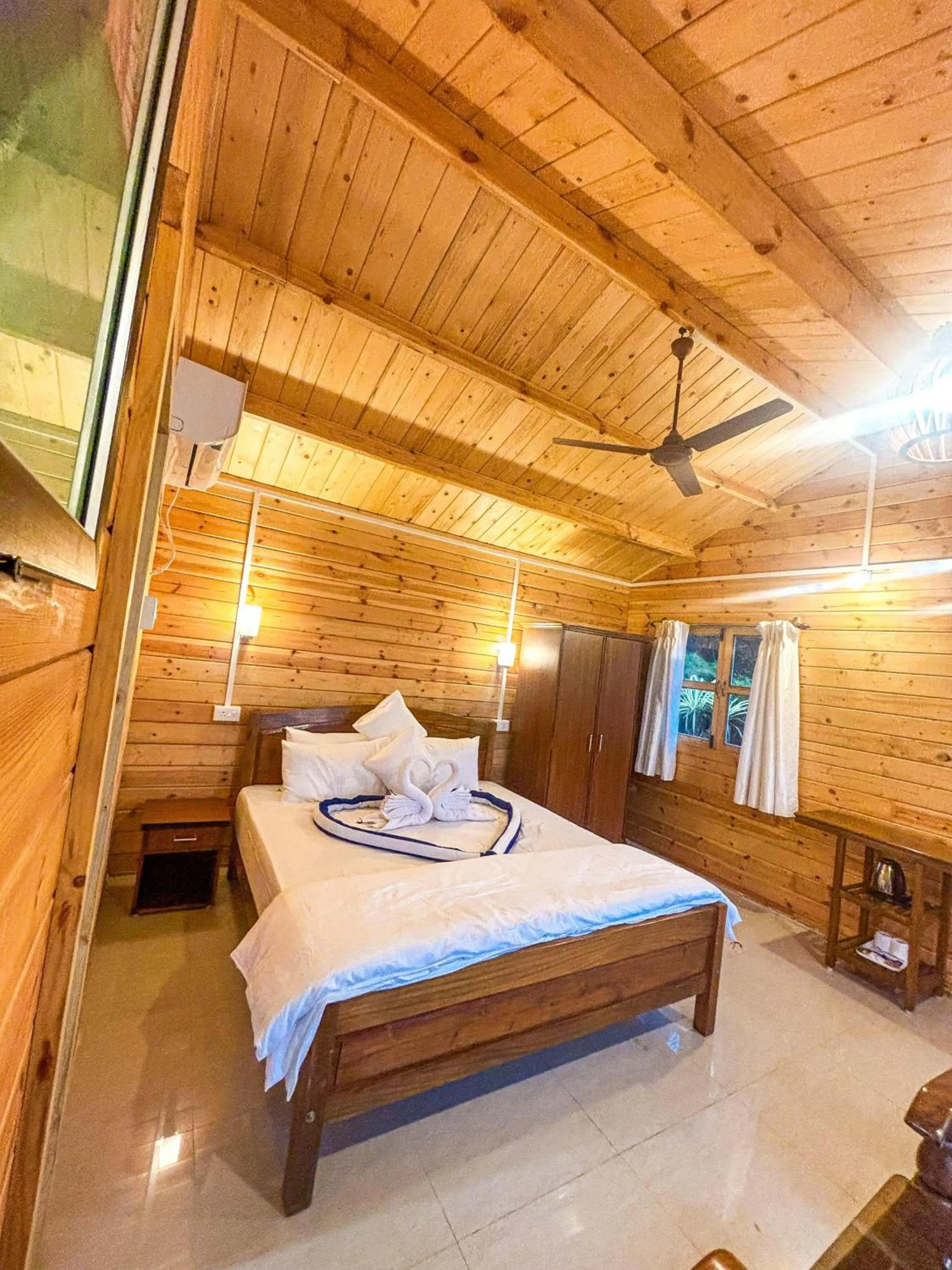 Bed in Red Crab Eco Resorts