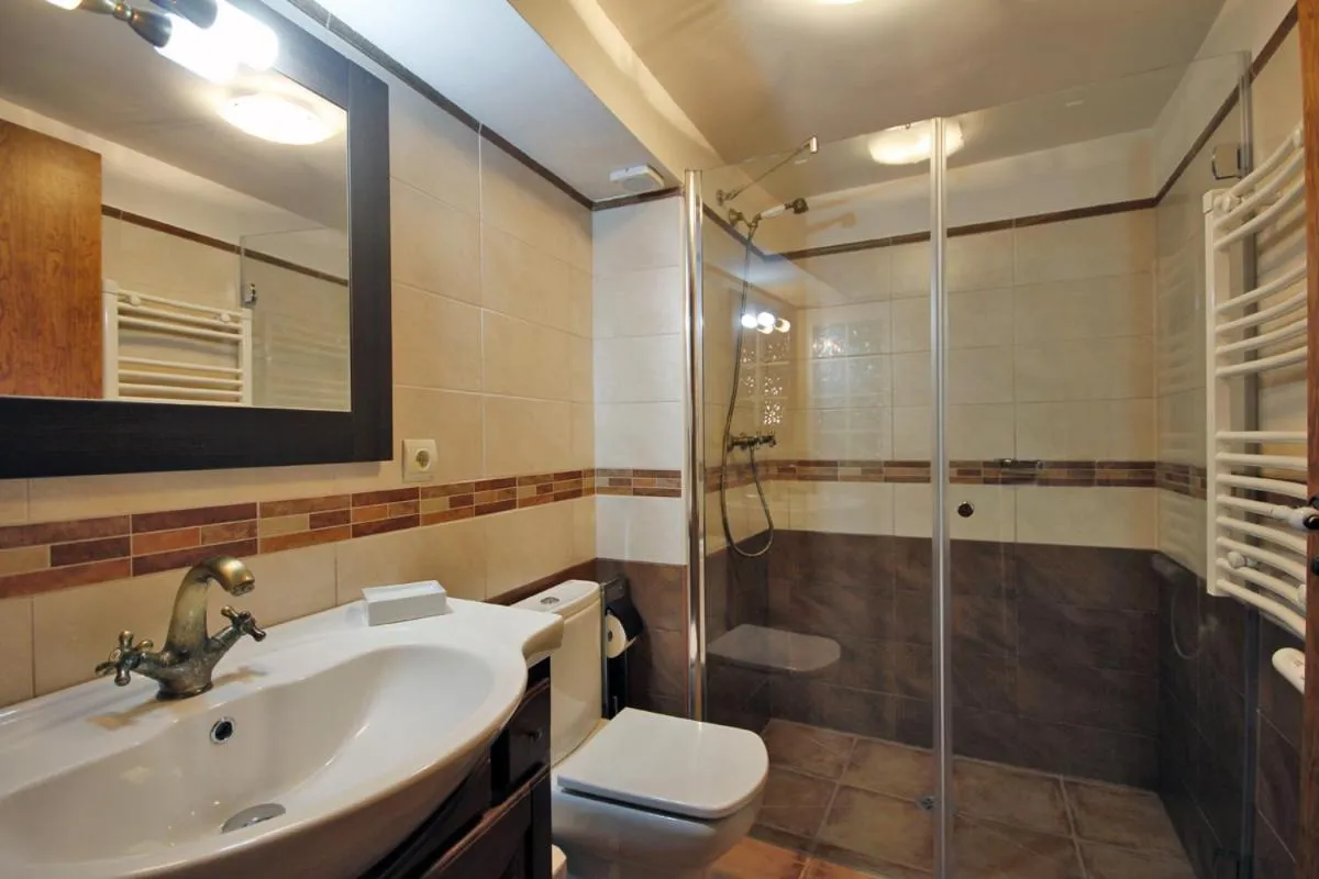 Bathroom in Apartamentos Santa Agueda