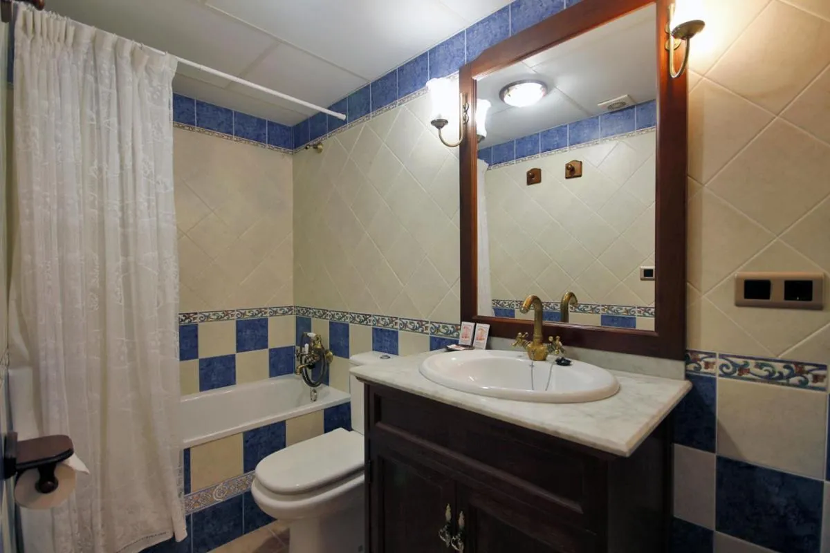 Bathroom in Apartamentos Santa Agueda