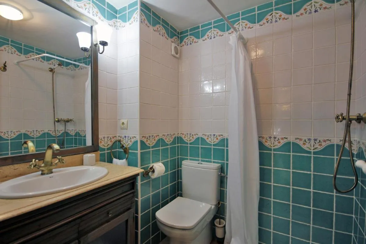 Bathroom in Apartamentos Santa Agueda