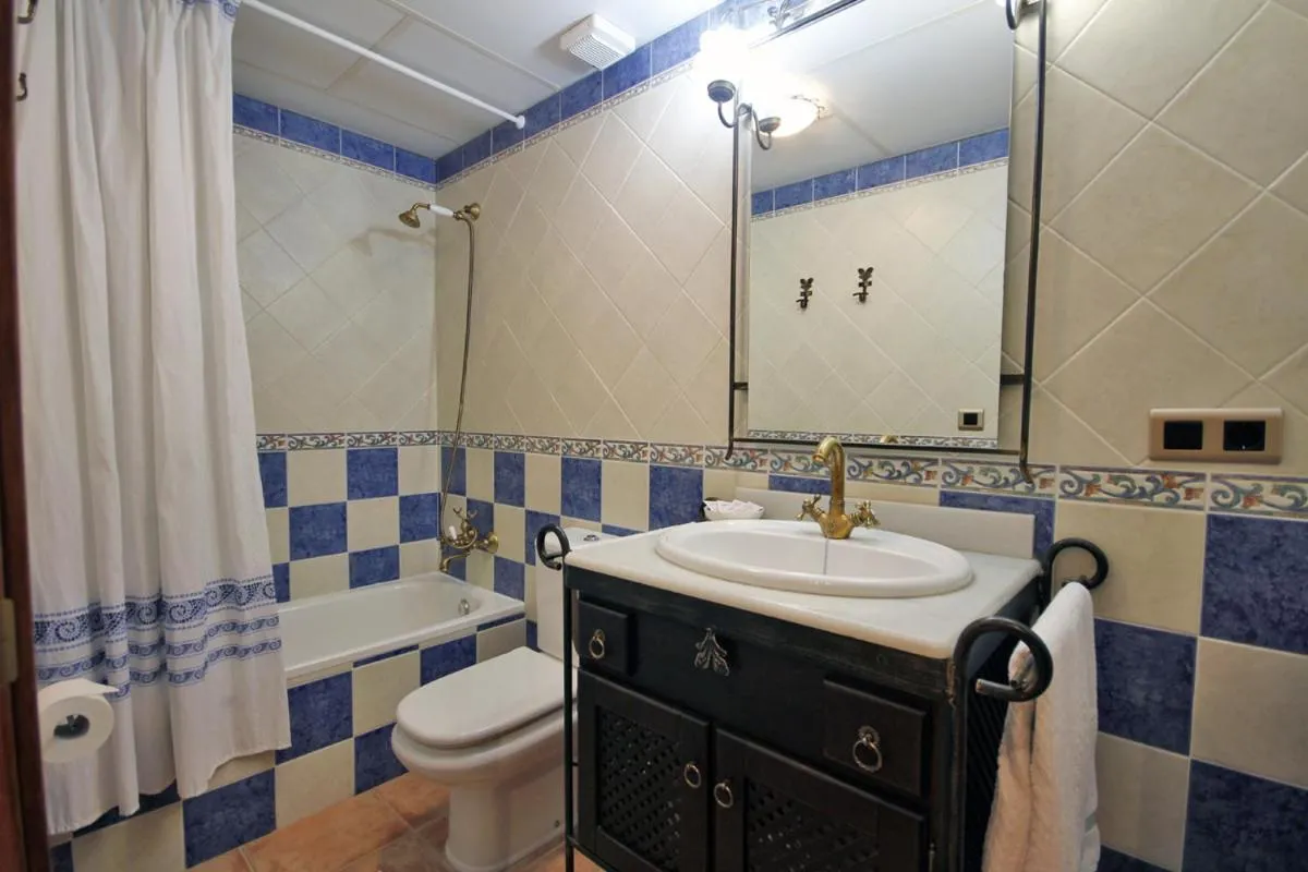 Bathroom in Apartamentos Santa Agueda